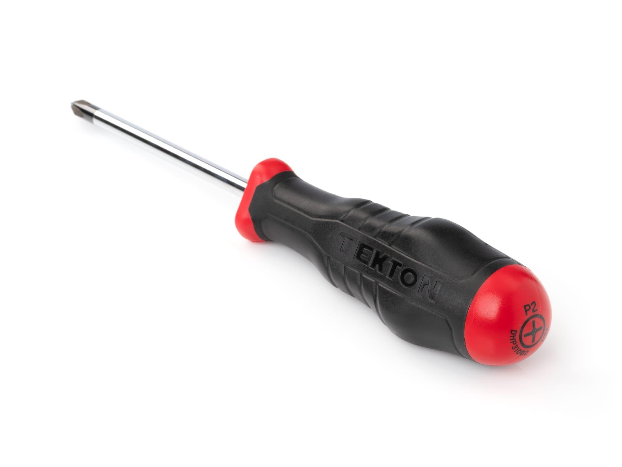 Back angle view of Tekton screwdriver. Item #DHP31002