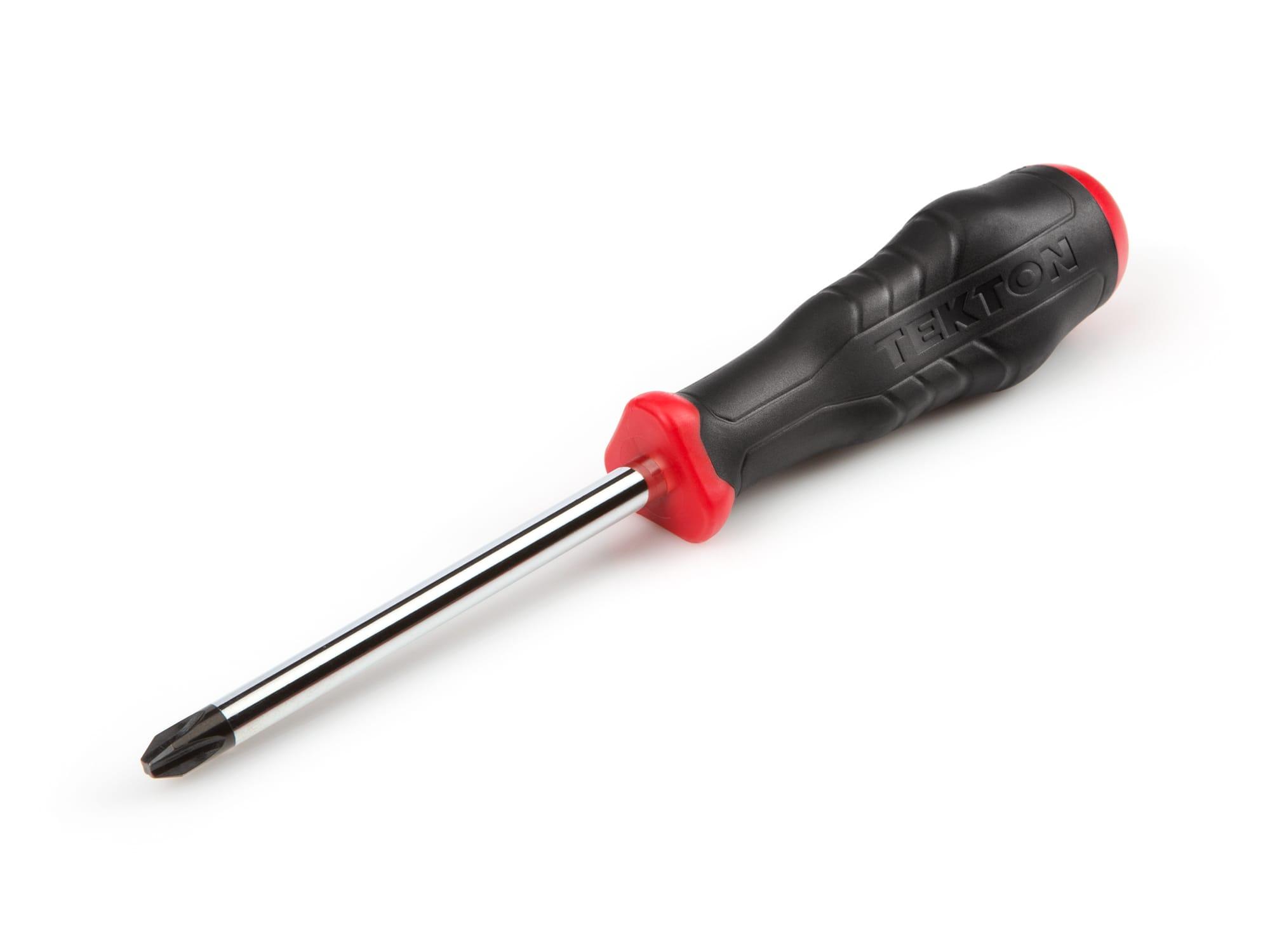 Front-right angle view of Tekton screwdriver. Item #DHP31003