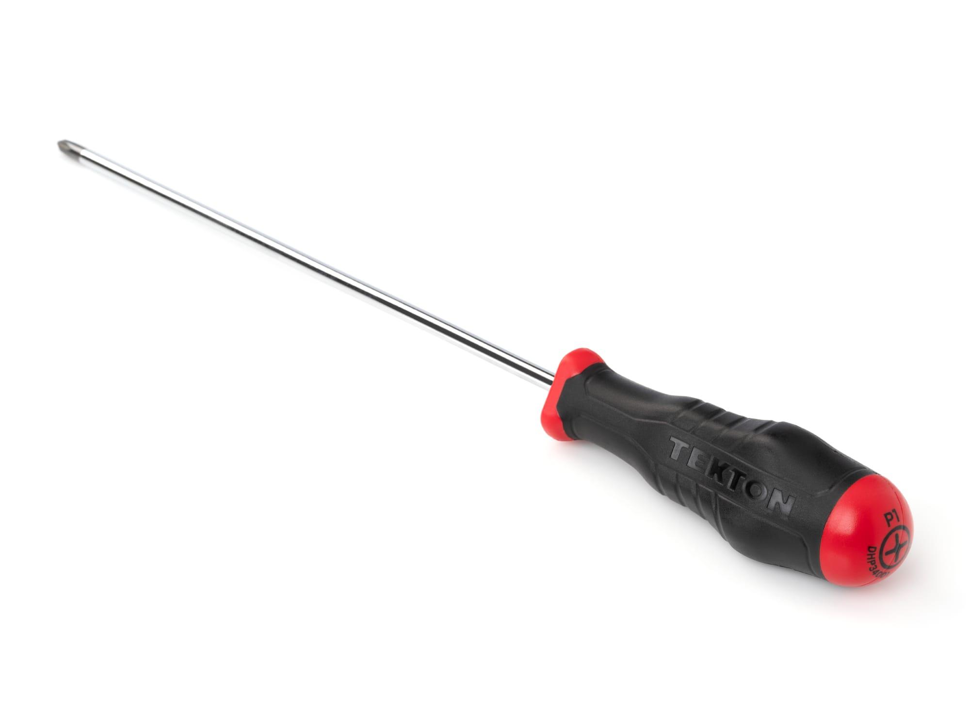 Back angle view of Tekton screwdriver. Item #DHP34001