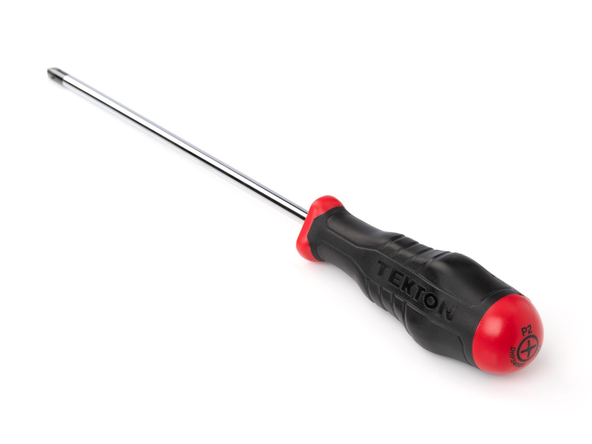 Back angle view of Tekton screwdriver. Item #DHP34002