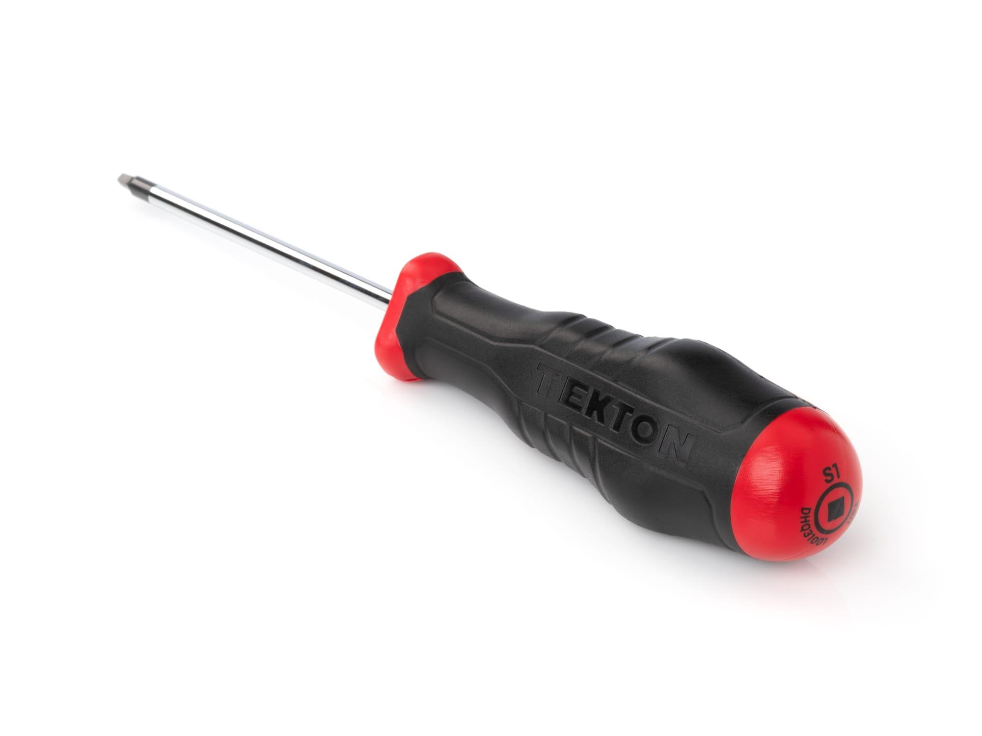 Back angle view of Tekton screwdriver. Item #DHQ31001