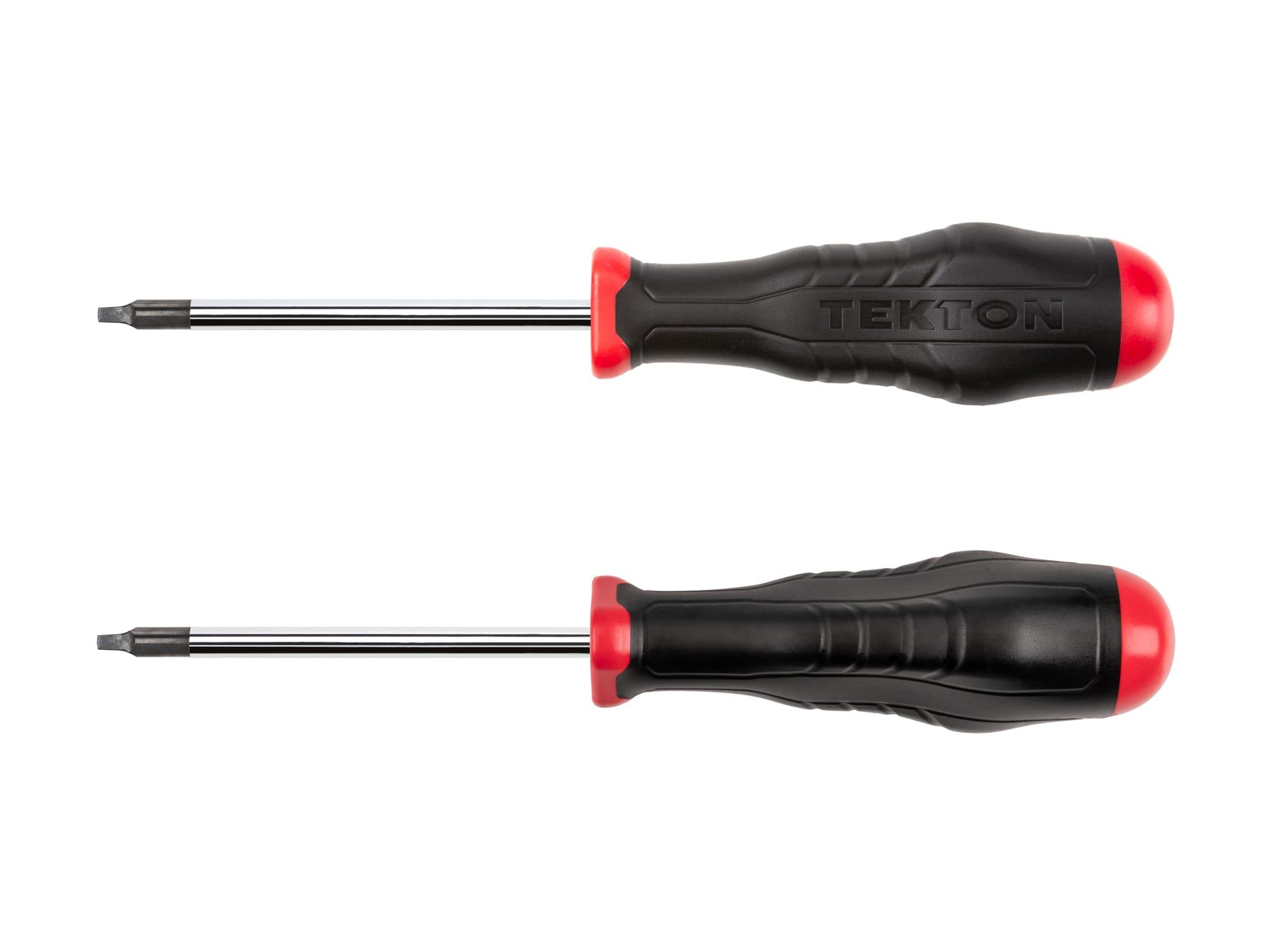 Side view of Tekton screwdriver. Item #DHQ31001