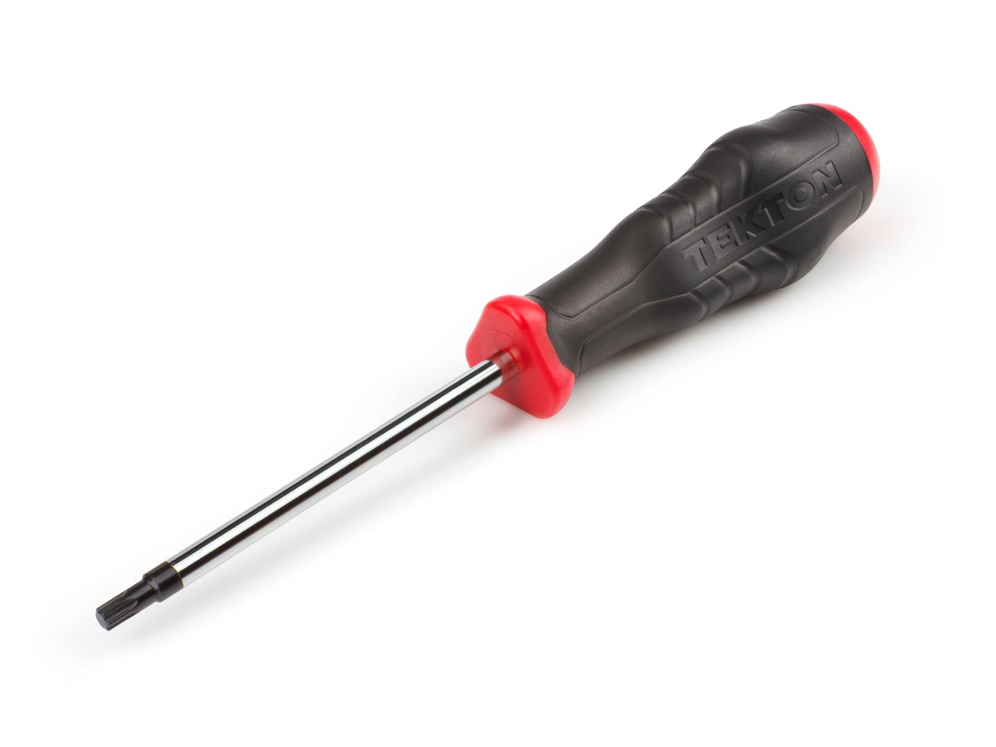 Front-right angle view of Tekton screwdriver. Item #DHT31270