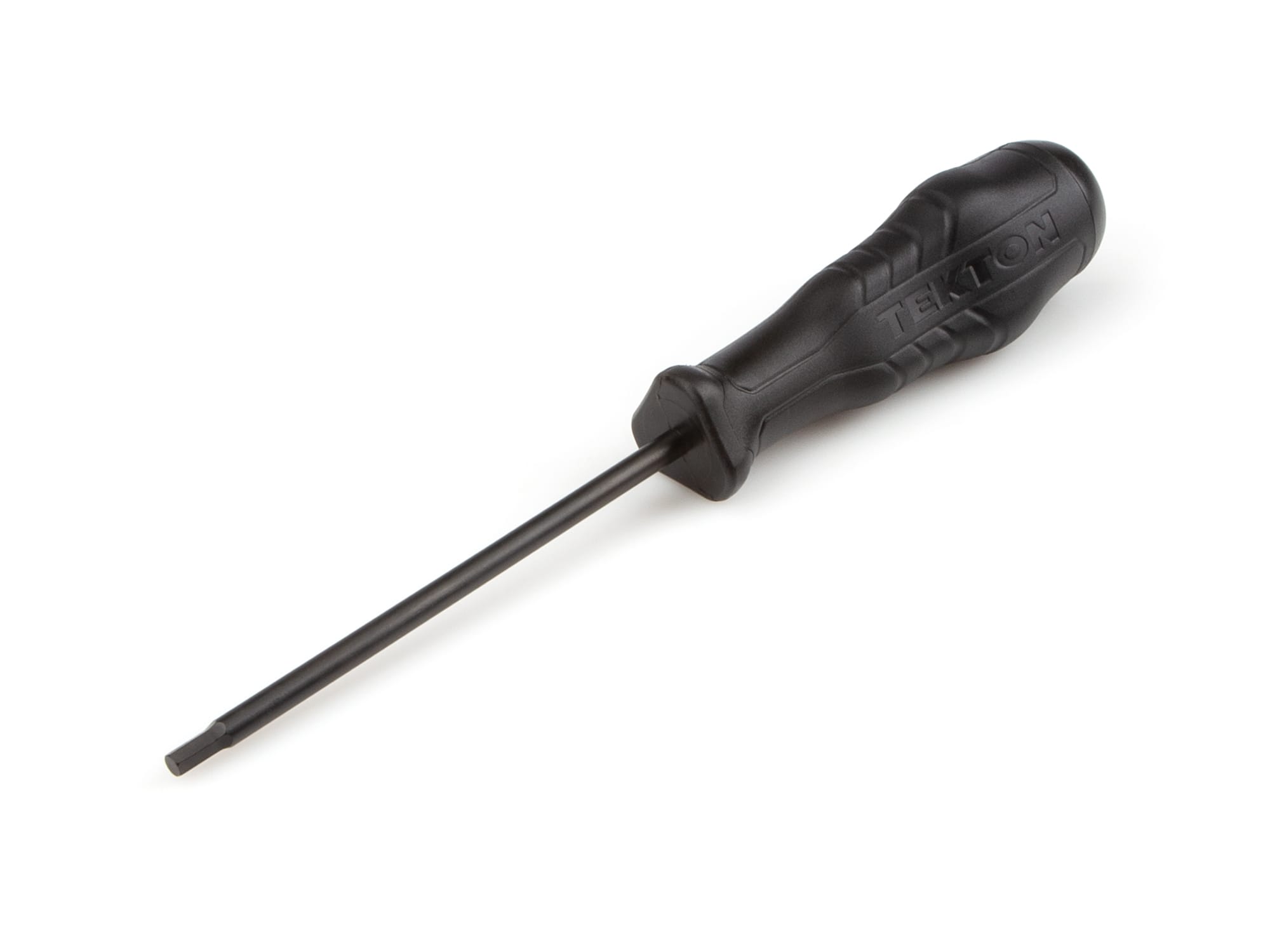 TEKTON 1/8 Inch Hex High-Torque Black Oxide Blade Screwdriver