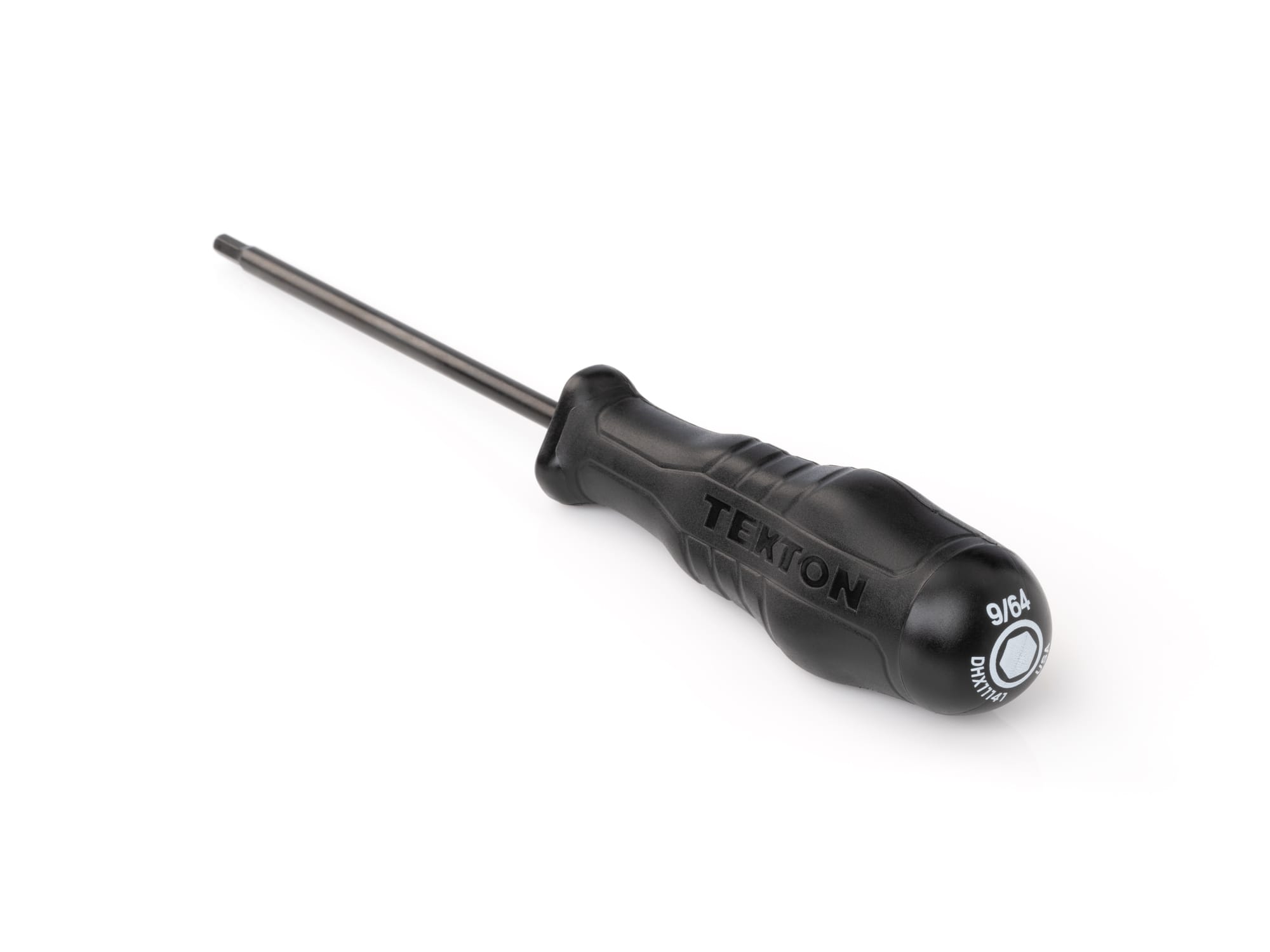 TEKTON 9/64 Inch Hex High-Torque Black Oxide Blade Screwdriver