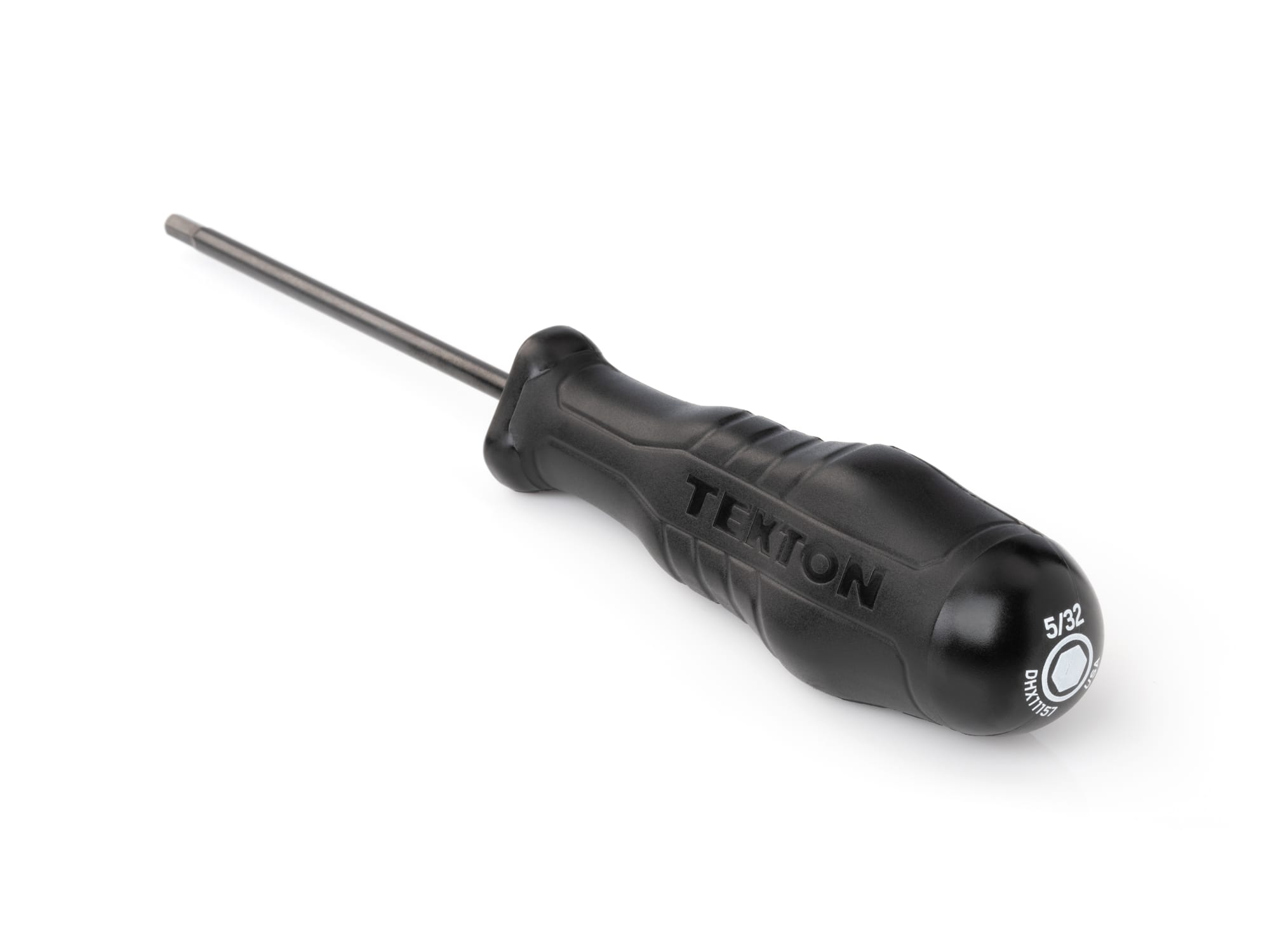 TEKTON 5/32 Inch Hex High-Torque Black Oxide Blade Screwdriver