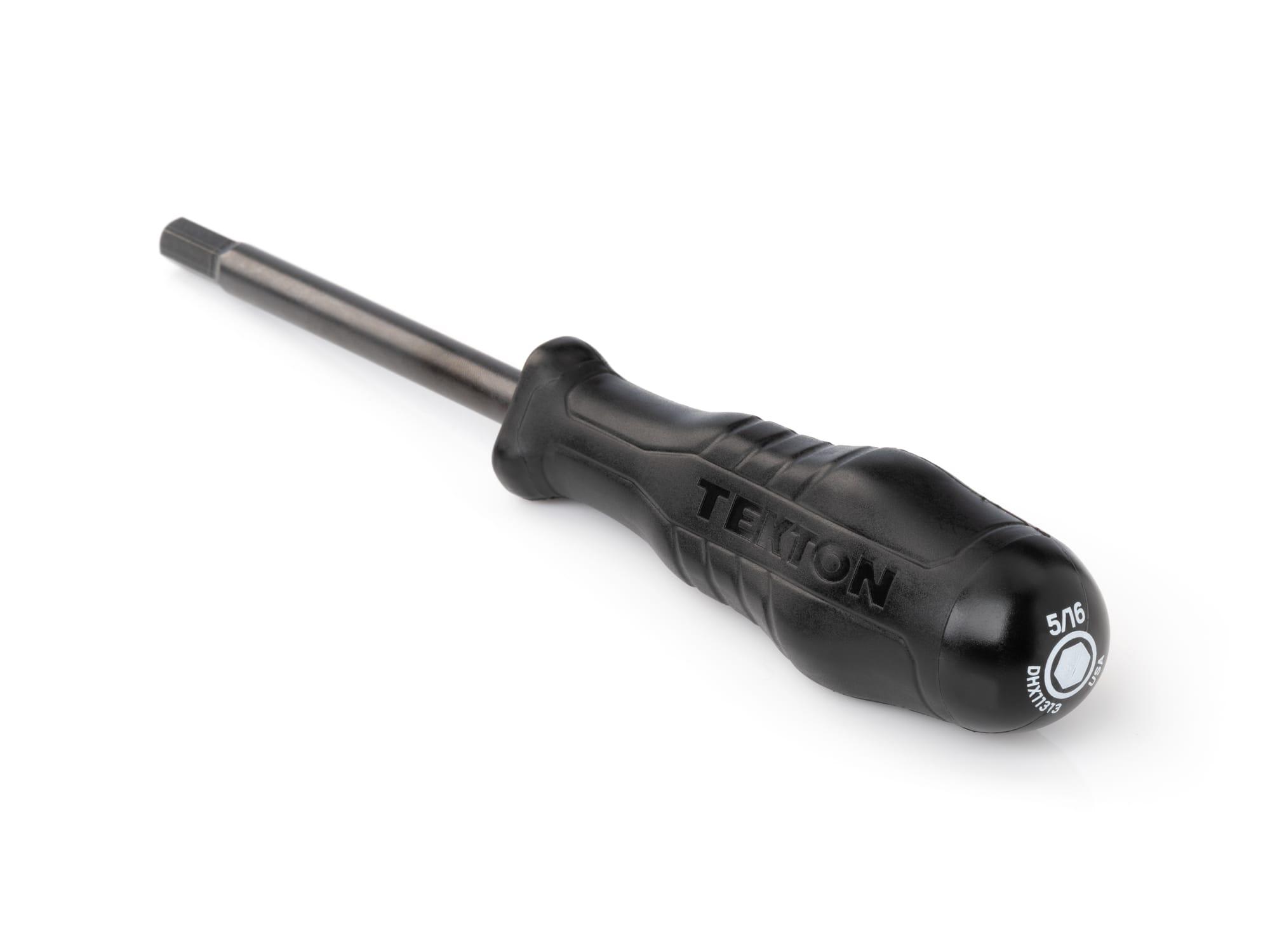 Back angle view of Tekton screwdriver. Item #DHX11313