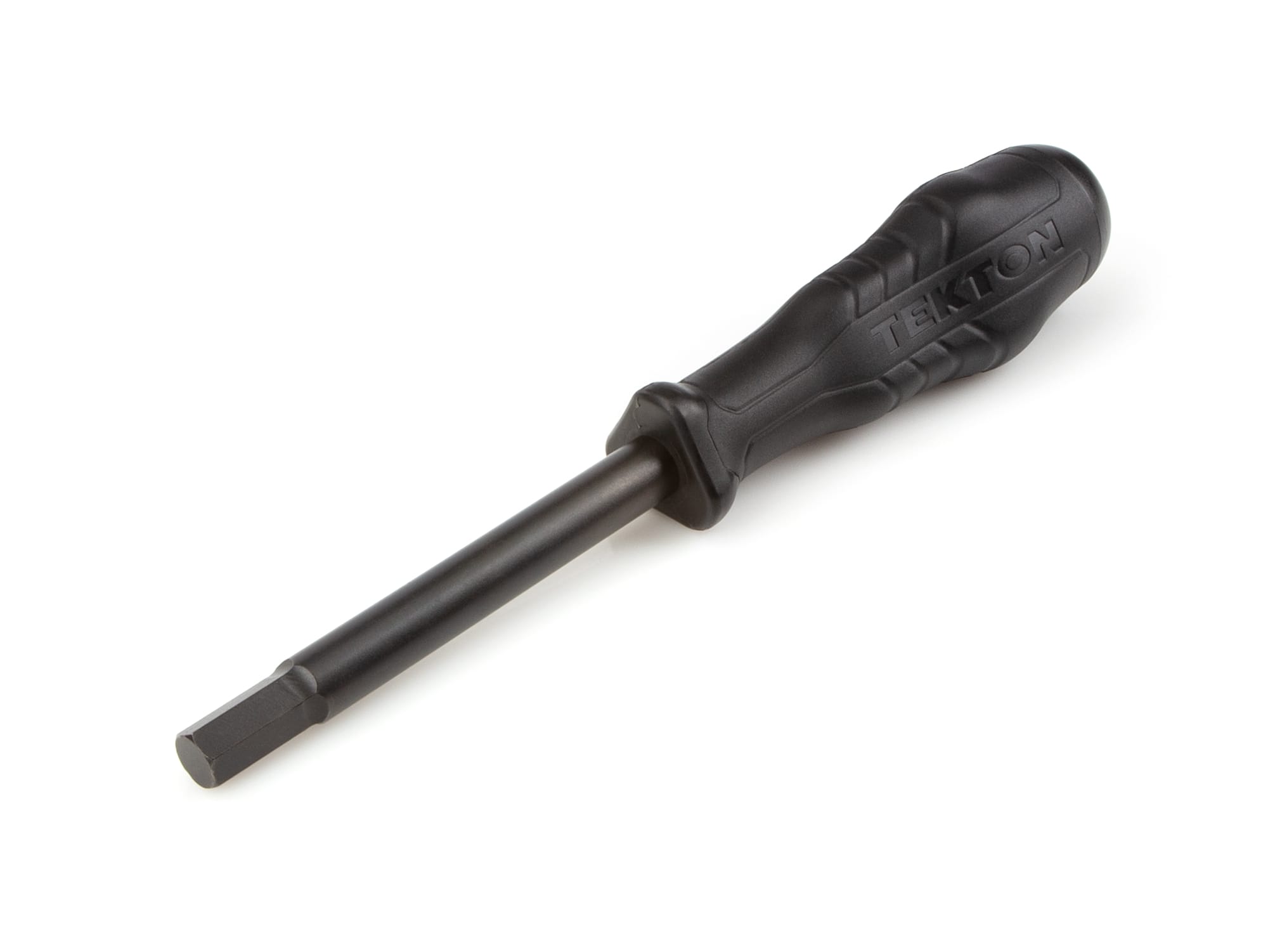 TEKTON 3/8 Inch Hex High-Torque Black Oxide Blade Screwdriver