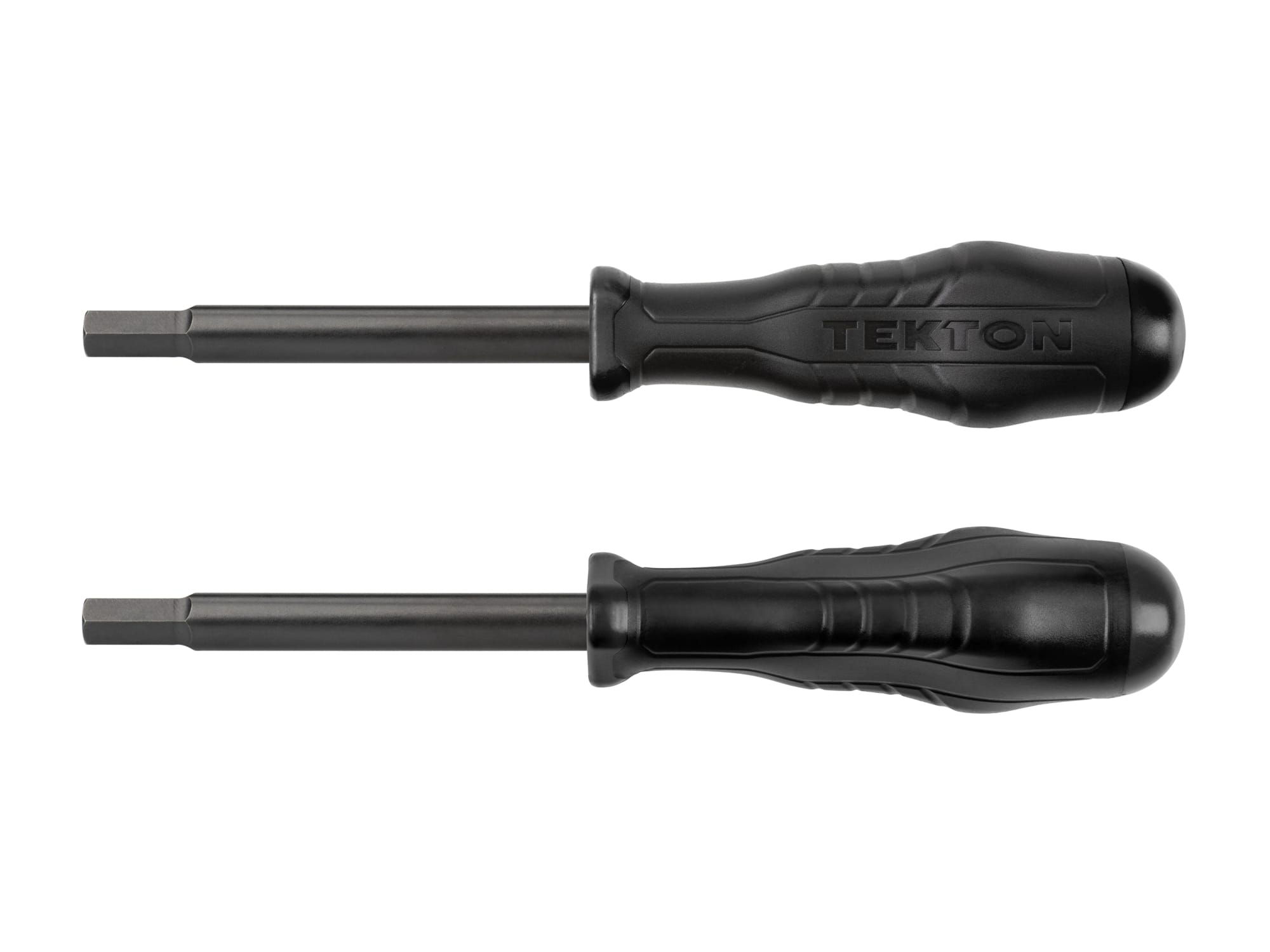 TEKTON 3/8 Inch Hex High-Torque Black Oxide Blade Screwdriver