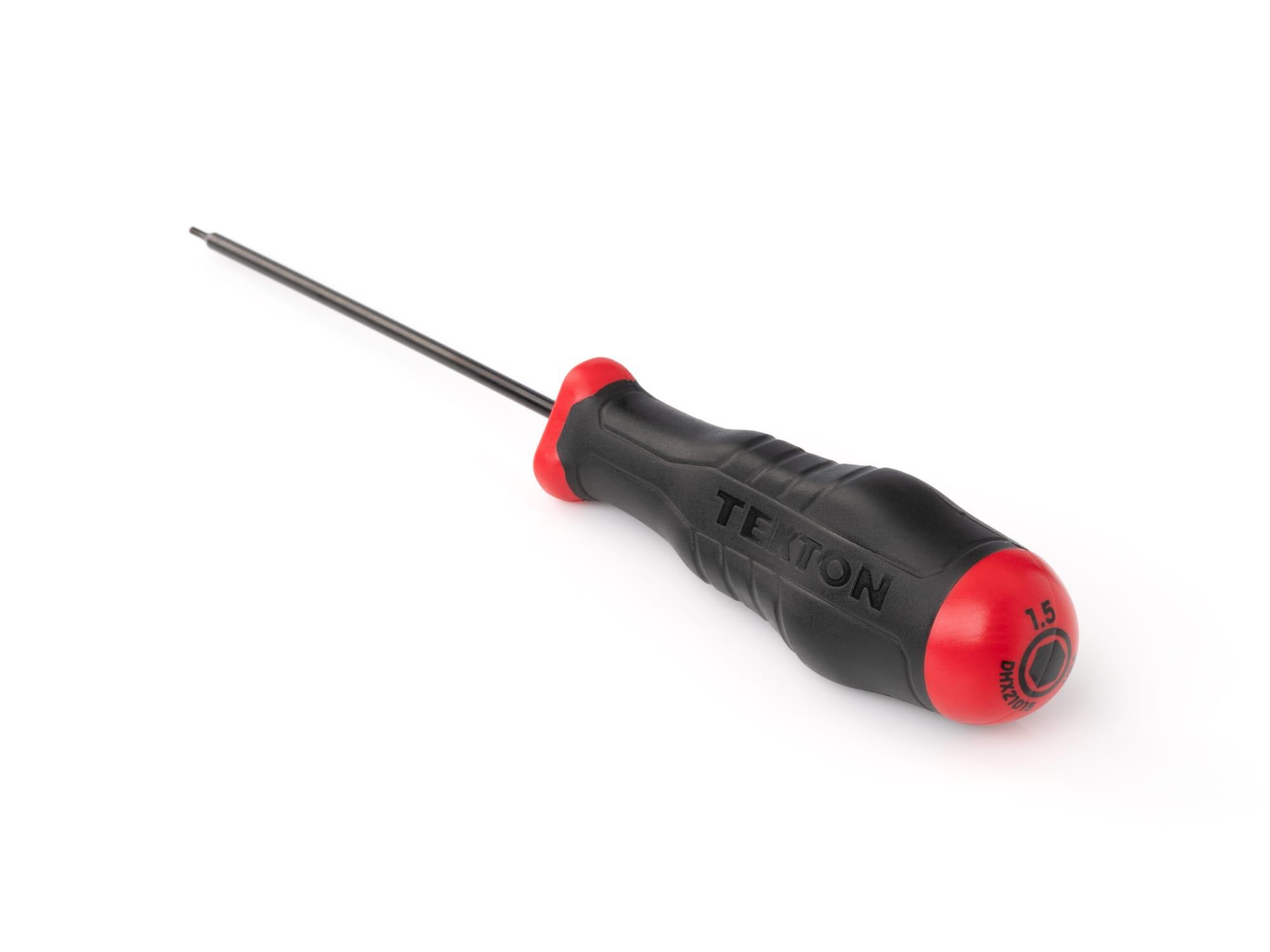 Back angle view of Tekton screwdriver. Item #DHX21015