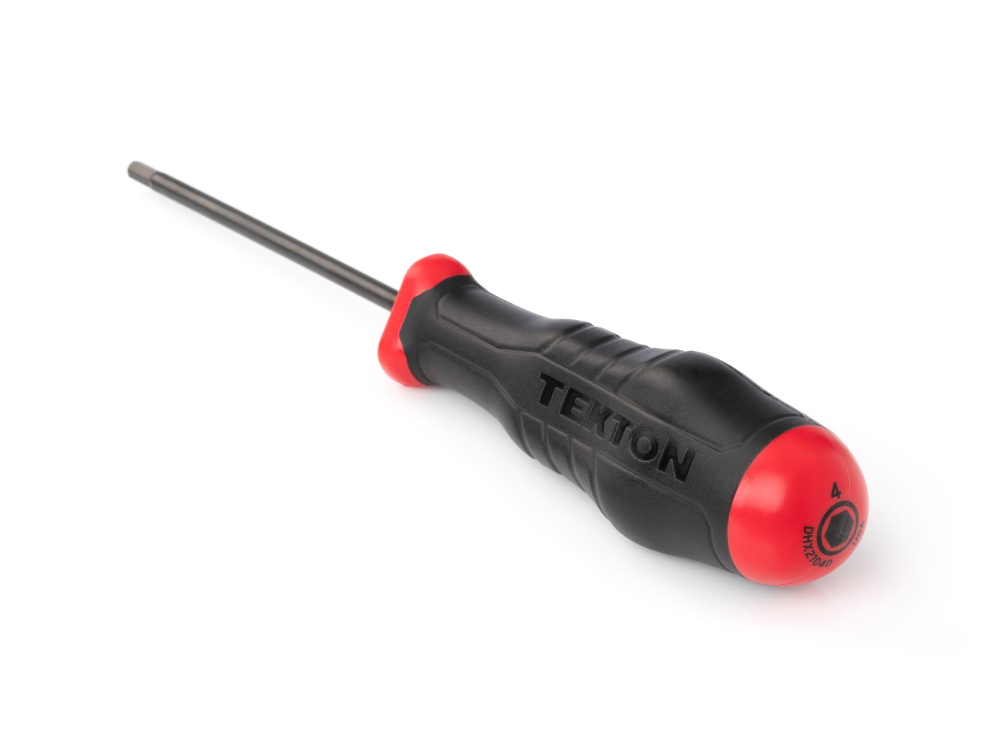 Back angle view of Tekton screwdriver. Item #DHX21040