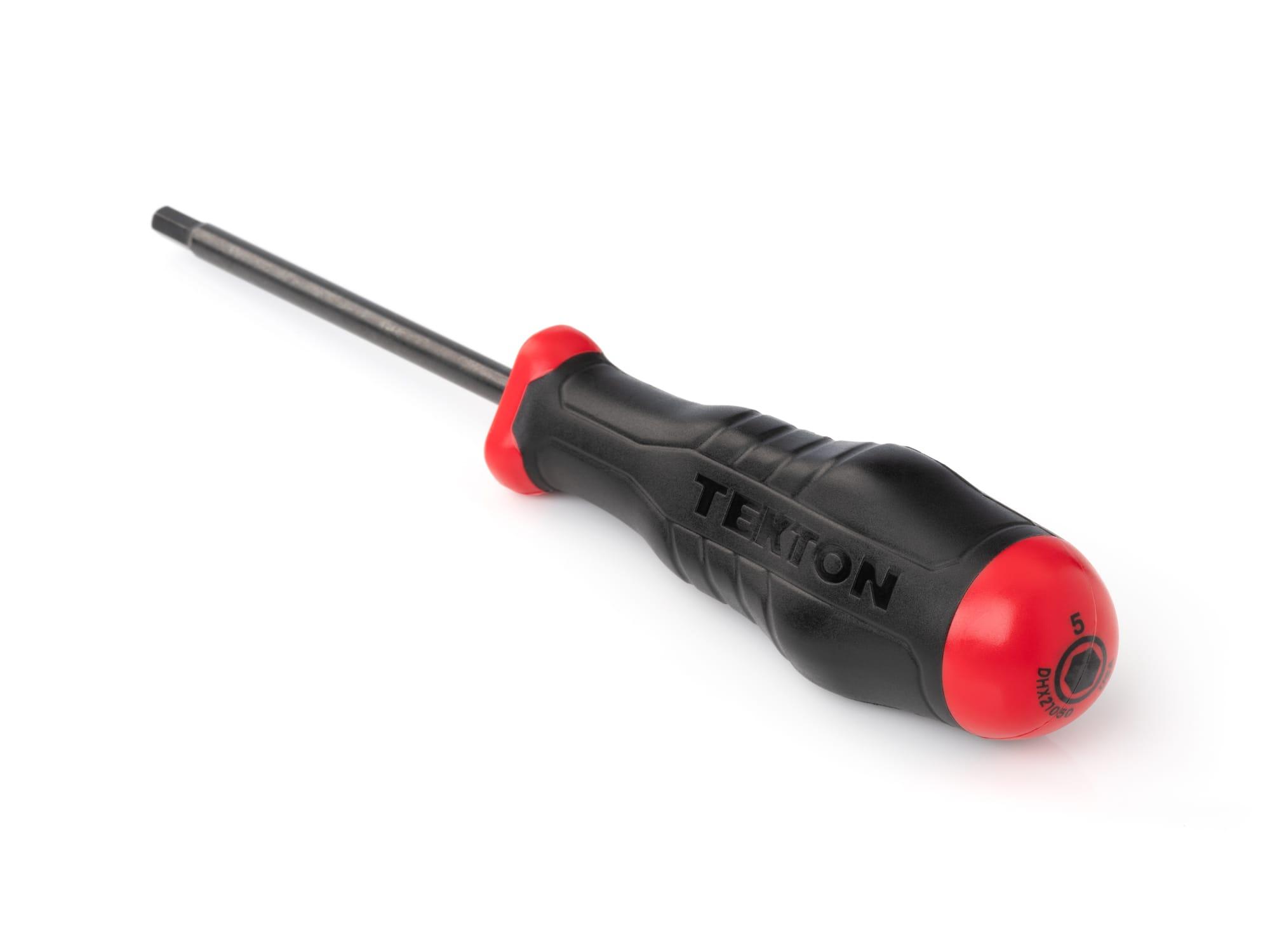 Back angle view of Tekton screwdriver. Item #DHX21050