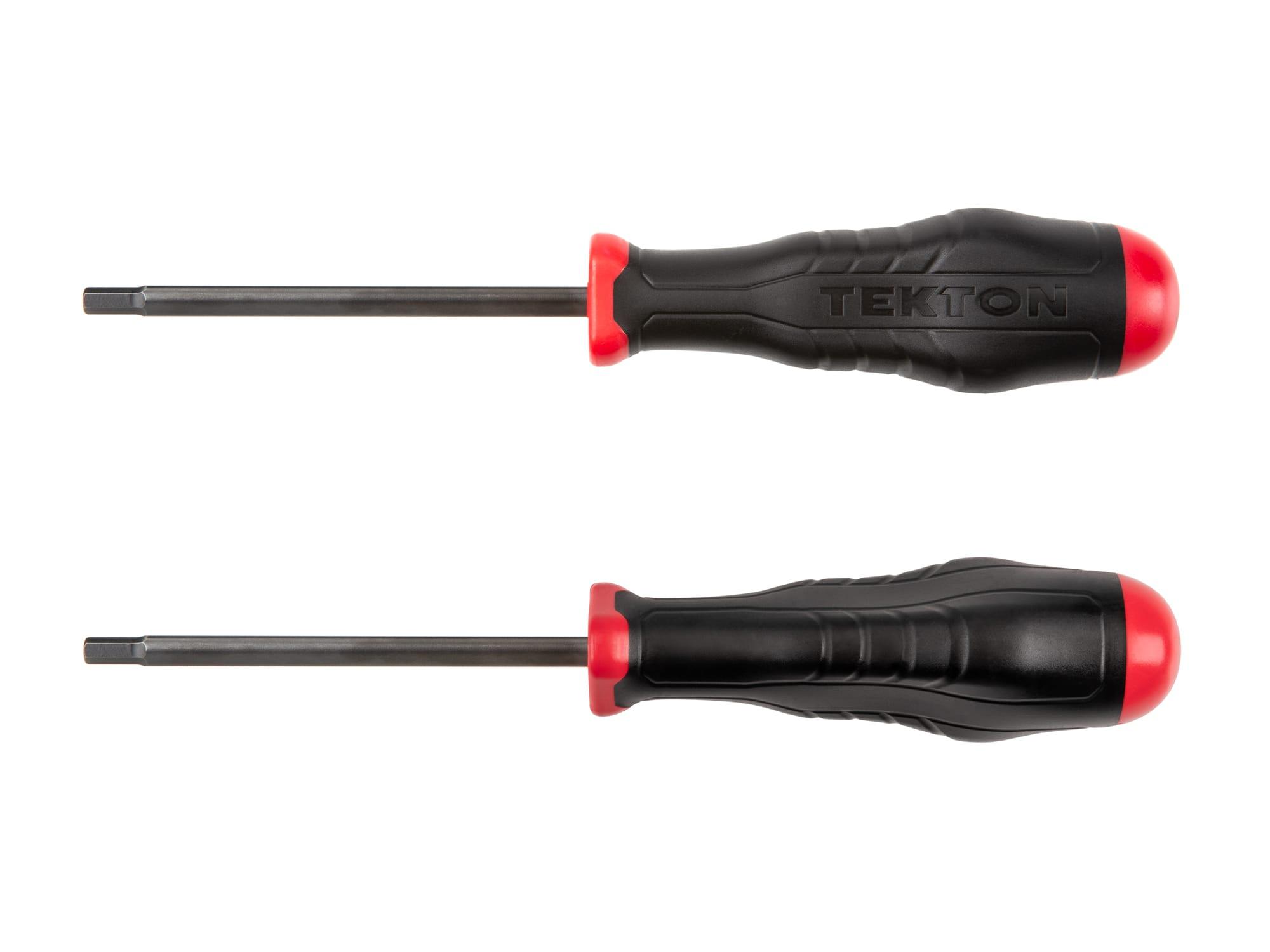Side view of Tekton screwdriver. Item #DHX21050