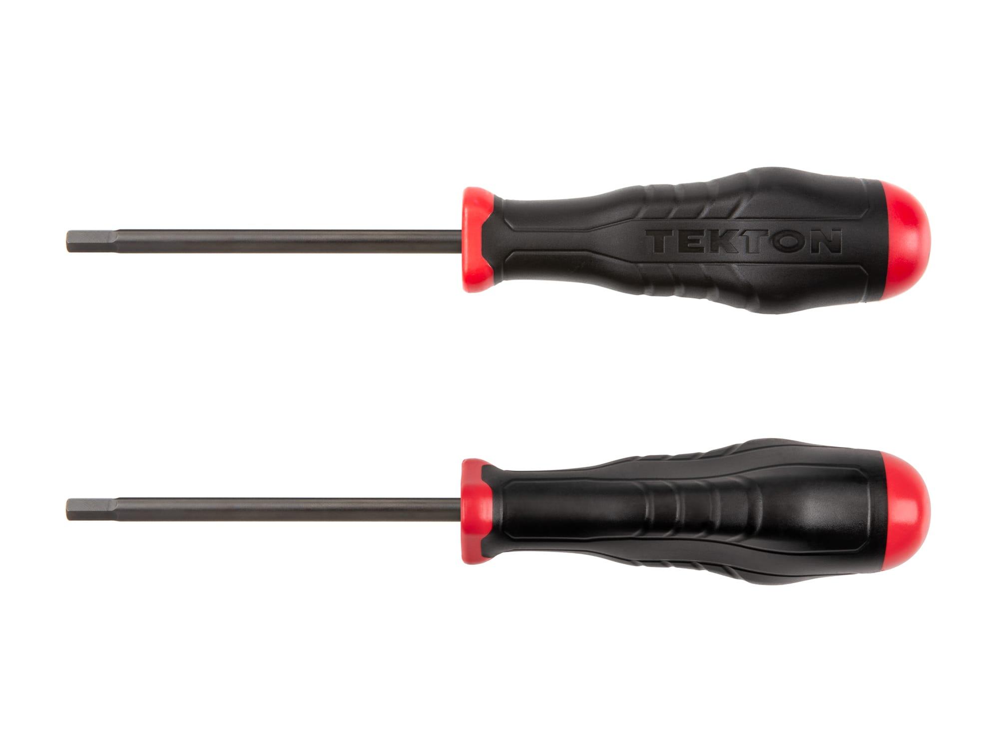 Side view of Tekton screwdriver. Item #DHX21055