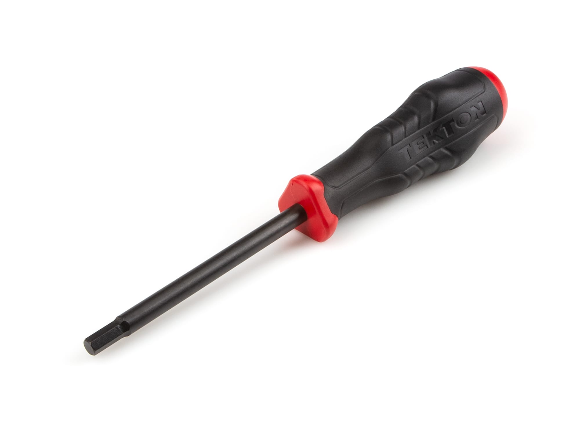 TEKTON 6 mm Hex High-Torque Black Oxide Blade Screwdriver