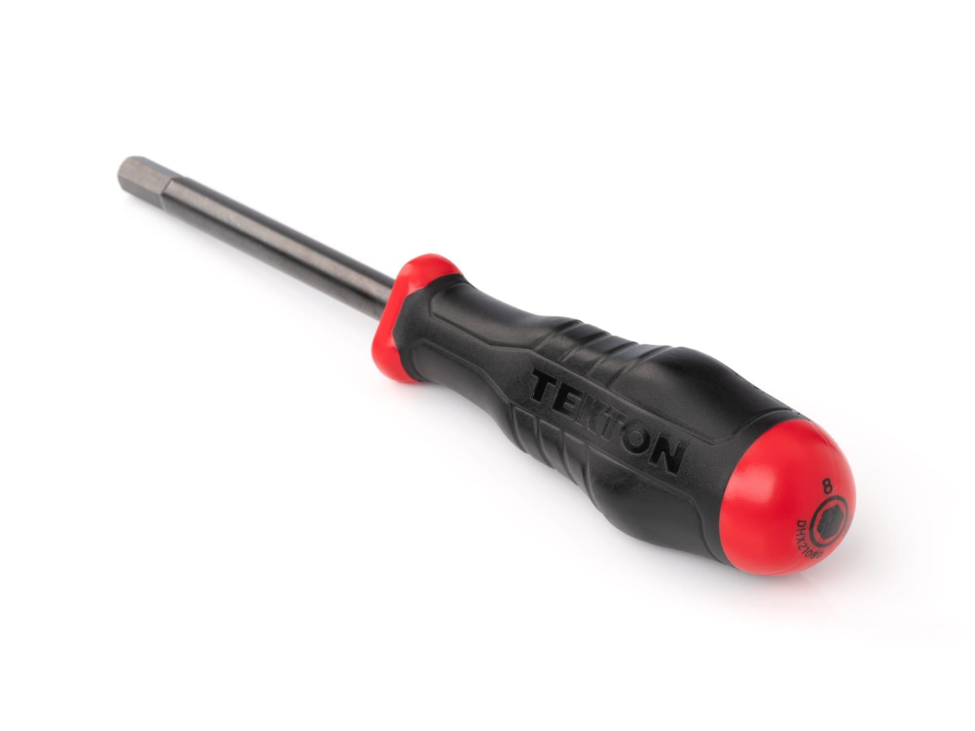 Back angle view of Tekton screwdriver. Item #DHX21080