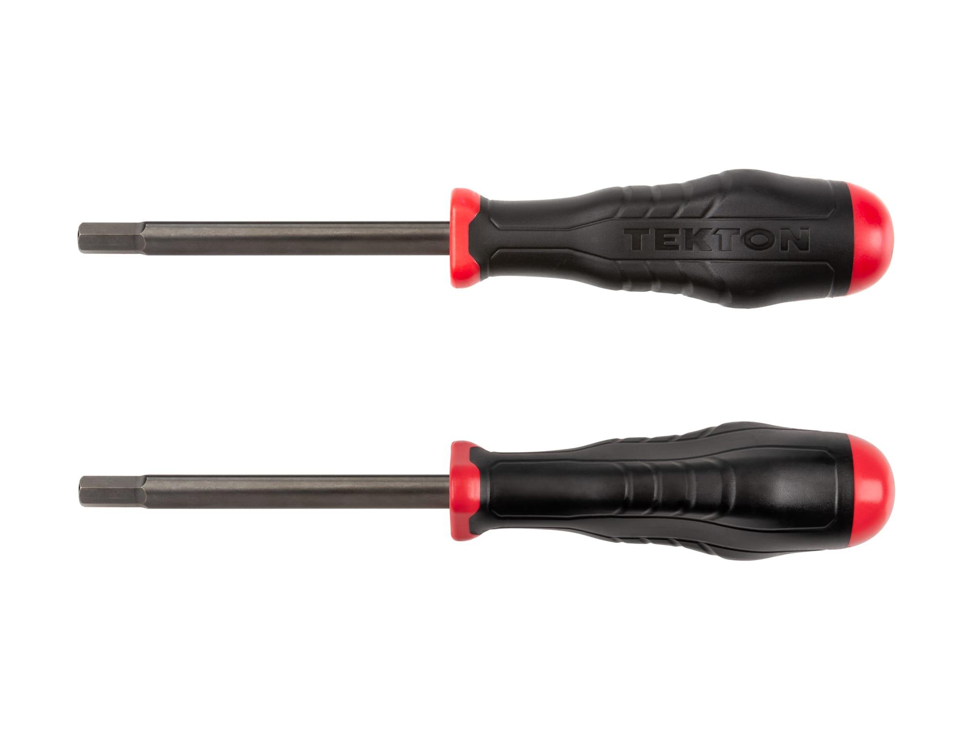 Side view of Tekton screwdriver. Item #DHX21080