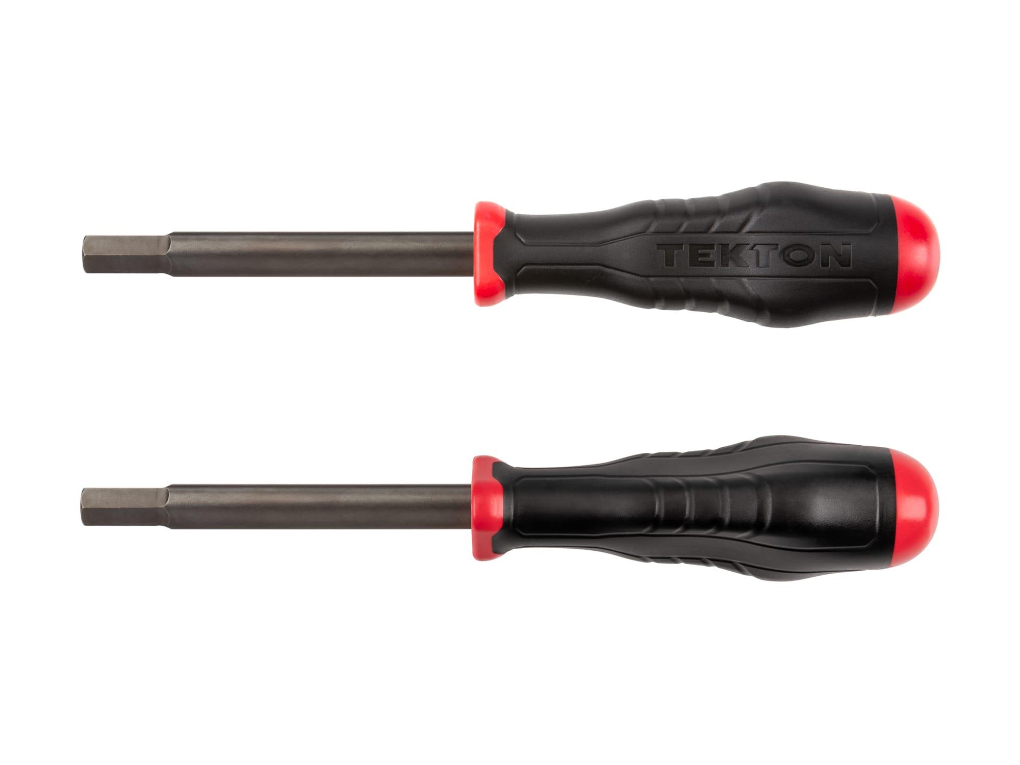 Side view of Tekton screwdriver. Item #DHX21100