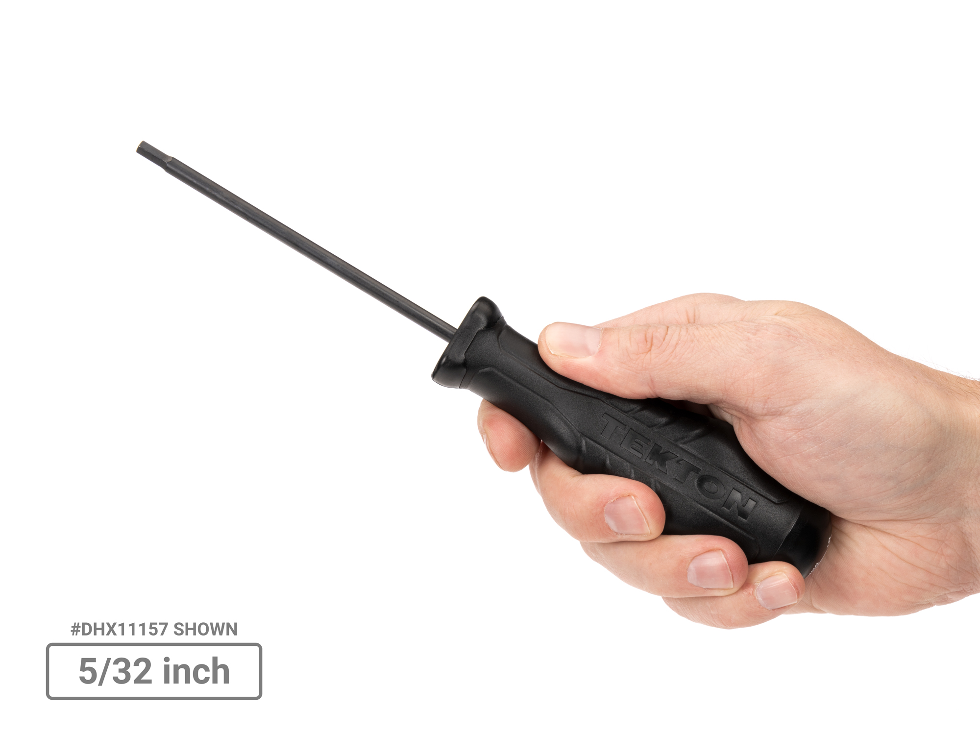 TEKTON Hex High-Torque Black Oxide Blade Screwdriver Set, 9-Piece (5/64-3/32, 1/8-5/16 in.)