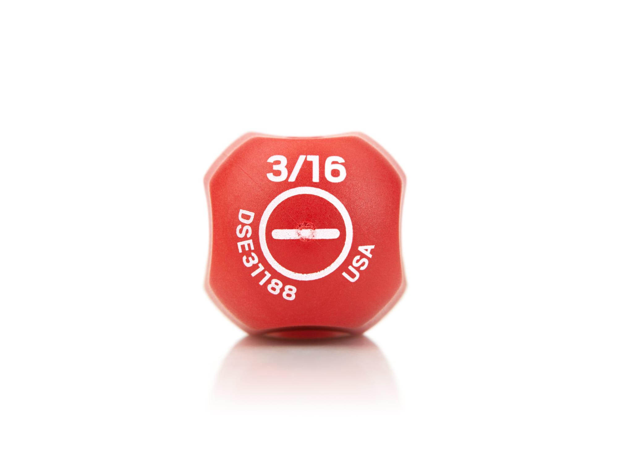 Back view of Tekton 4 inch screwdriver. Item #DSE31188