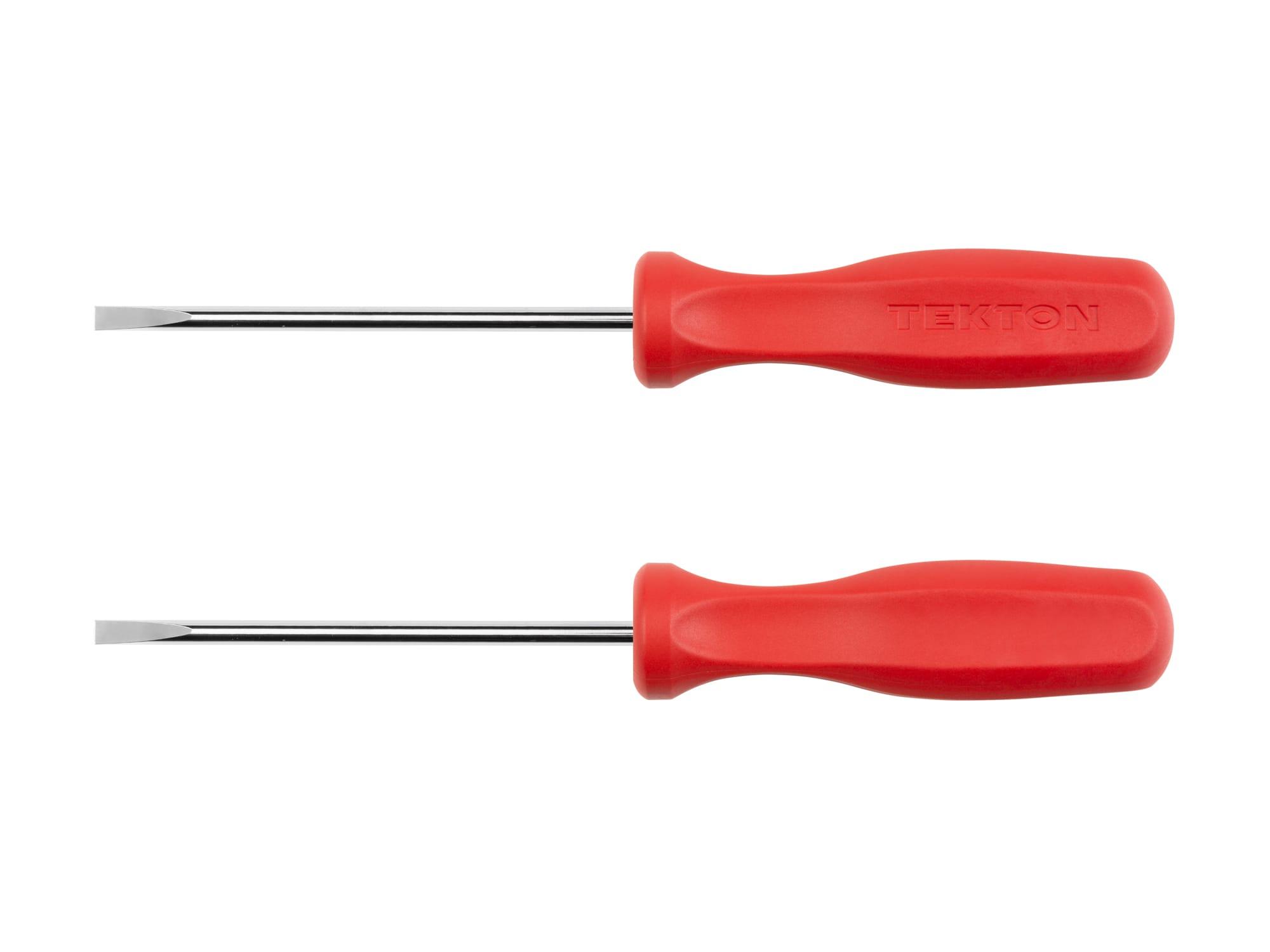 Side view of Tekton 4 inch screwdriver. Item #DSE31188