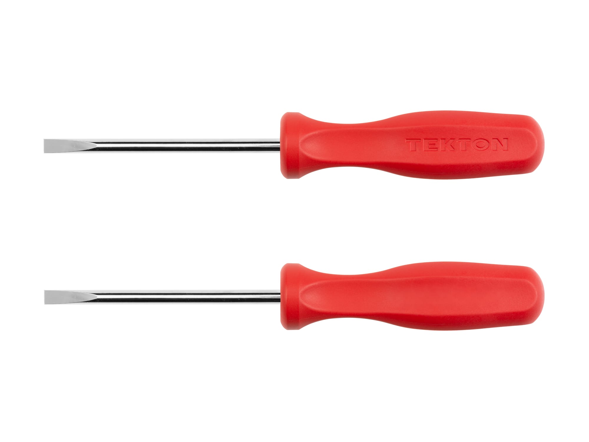 TEKTON 1/4 Inch Slotted Hard Handle Screwdriver