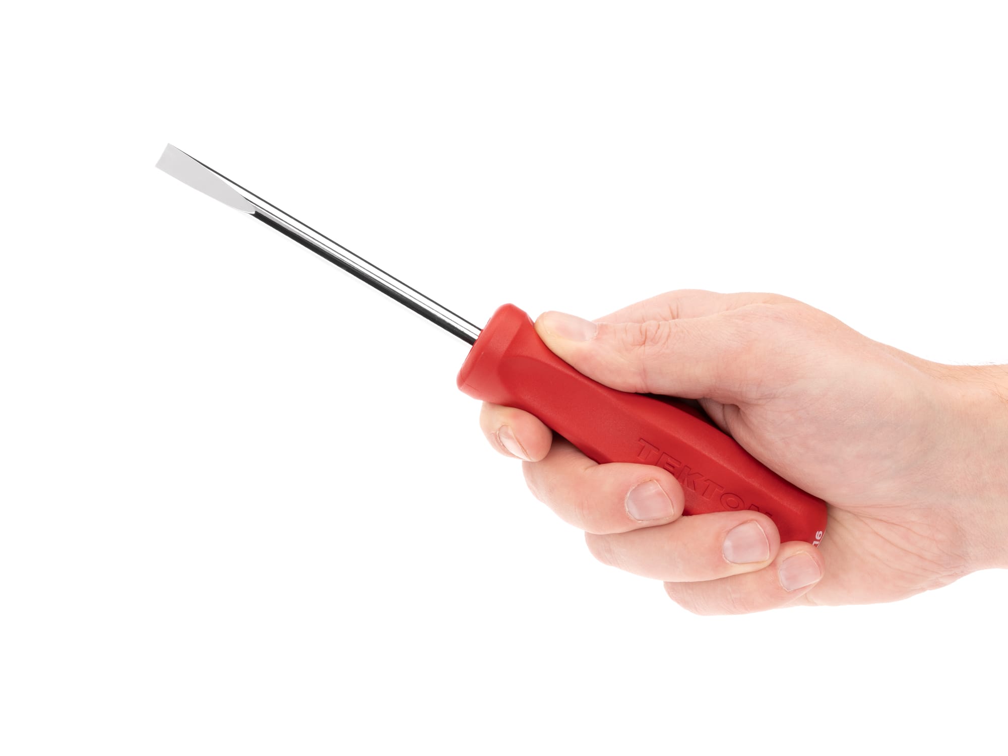 5/16 Inch Slotted Hard Handle Screwdriver | DSE31313 | TEKTON