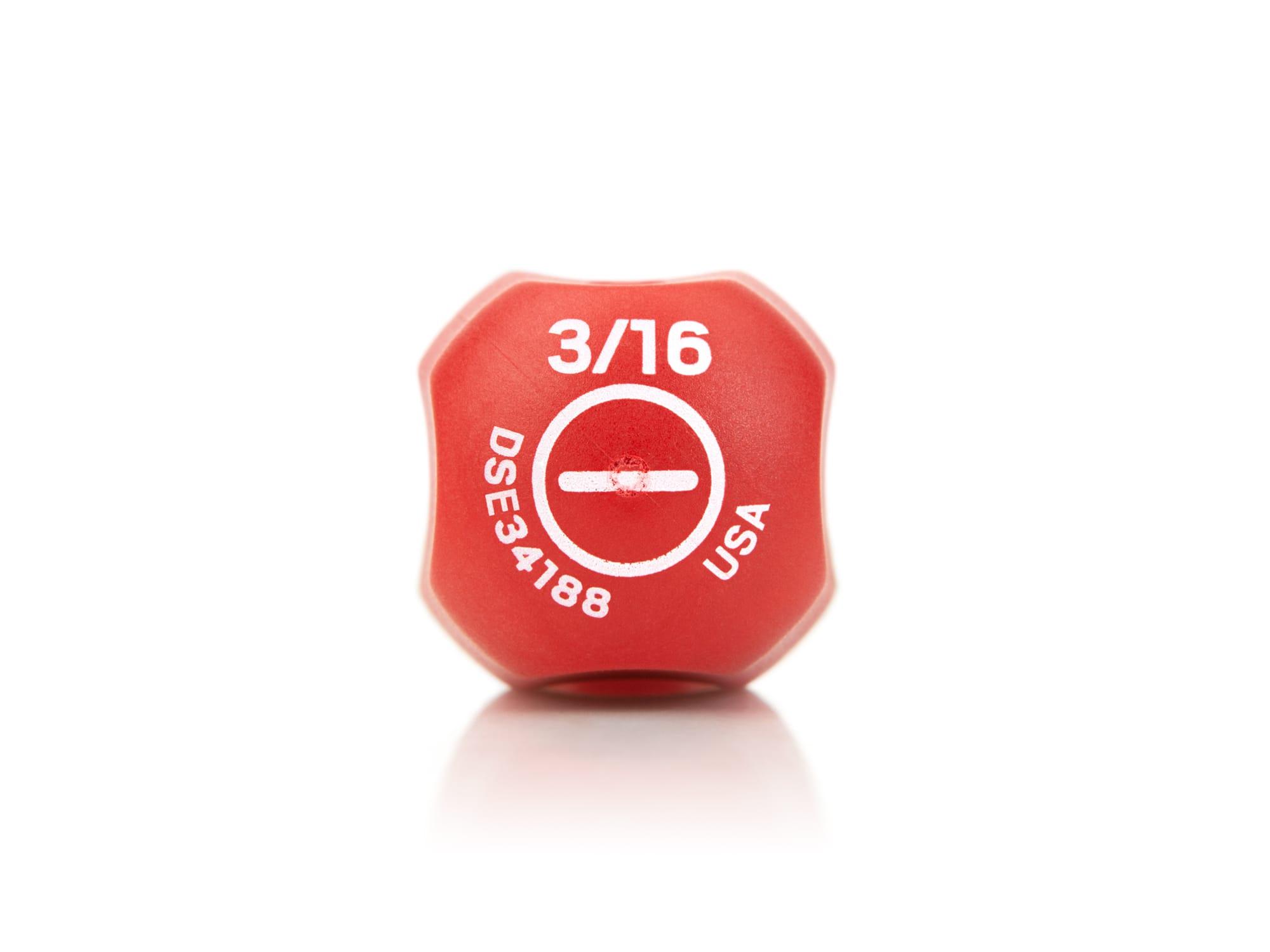 Back view of Tekton 8 inch screwdriver. Item #DSE34188