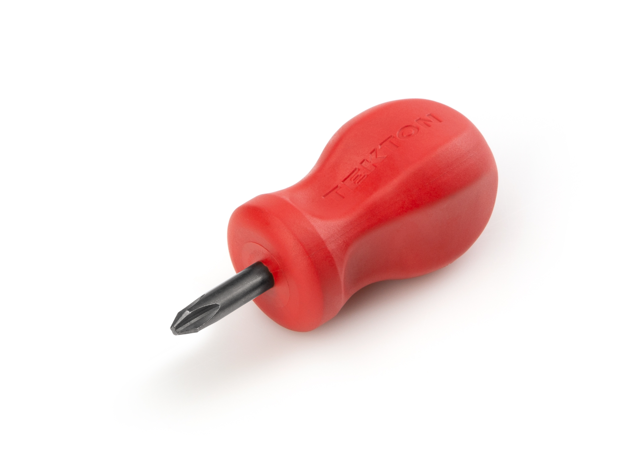 Stubby #2 Phillips Hard Handle Screwdriver (Black Oxide) | TEKTON