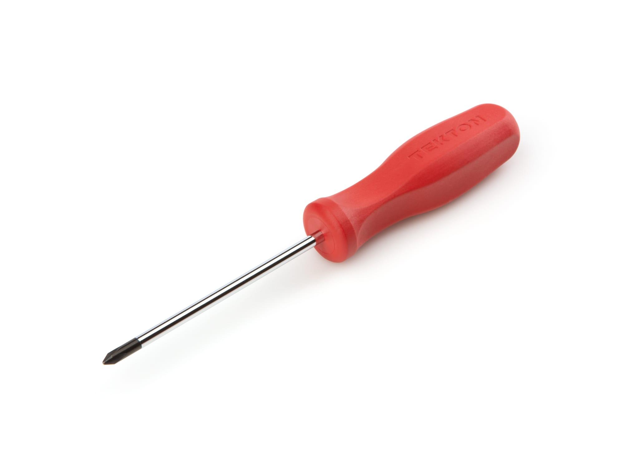 Front-right angle view of Tekton screwdriver. Item #DSP31001