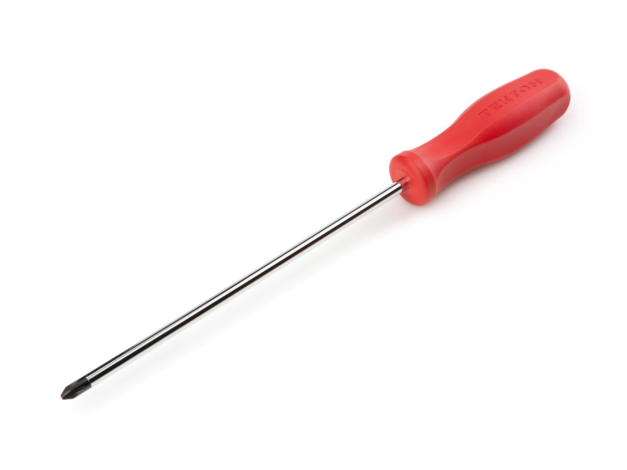 Front-right angle view of Tekton screwdriver. Item #DSP34002