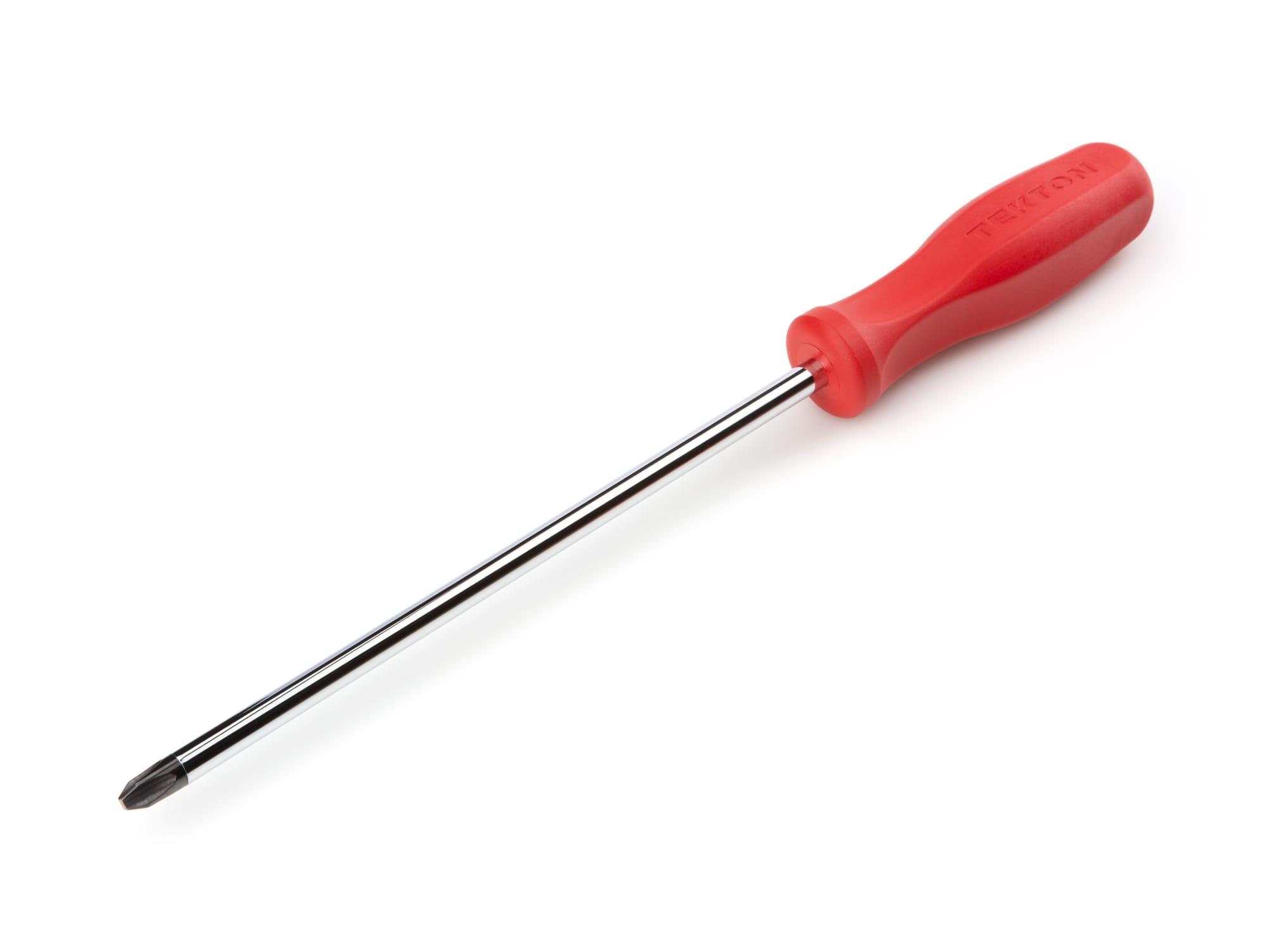 Front-right angle view of Tekton screwdriver. Item #DSP34003