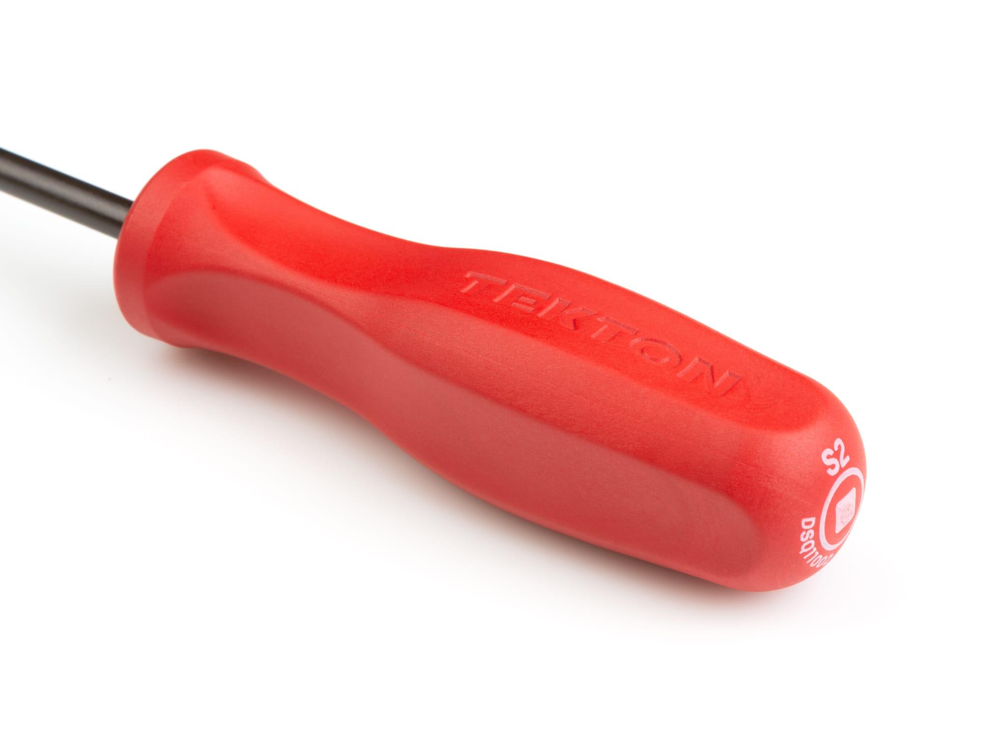 Back angle view of Tekton screwdriver. Item #DSQ11002