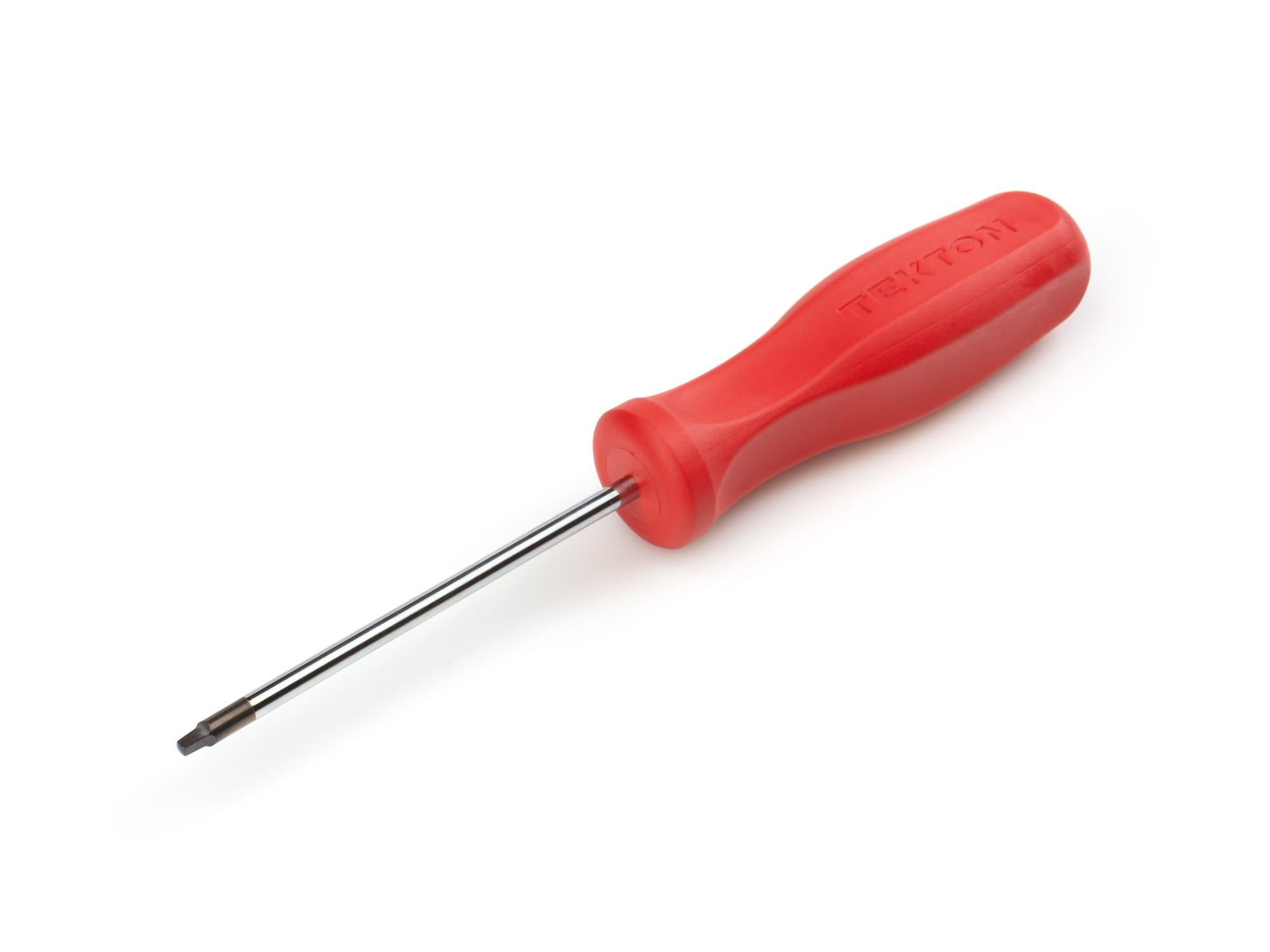 Front-right angle view of Tekton screwdriver. Item #DSQ31001