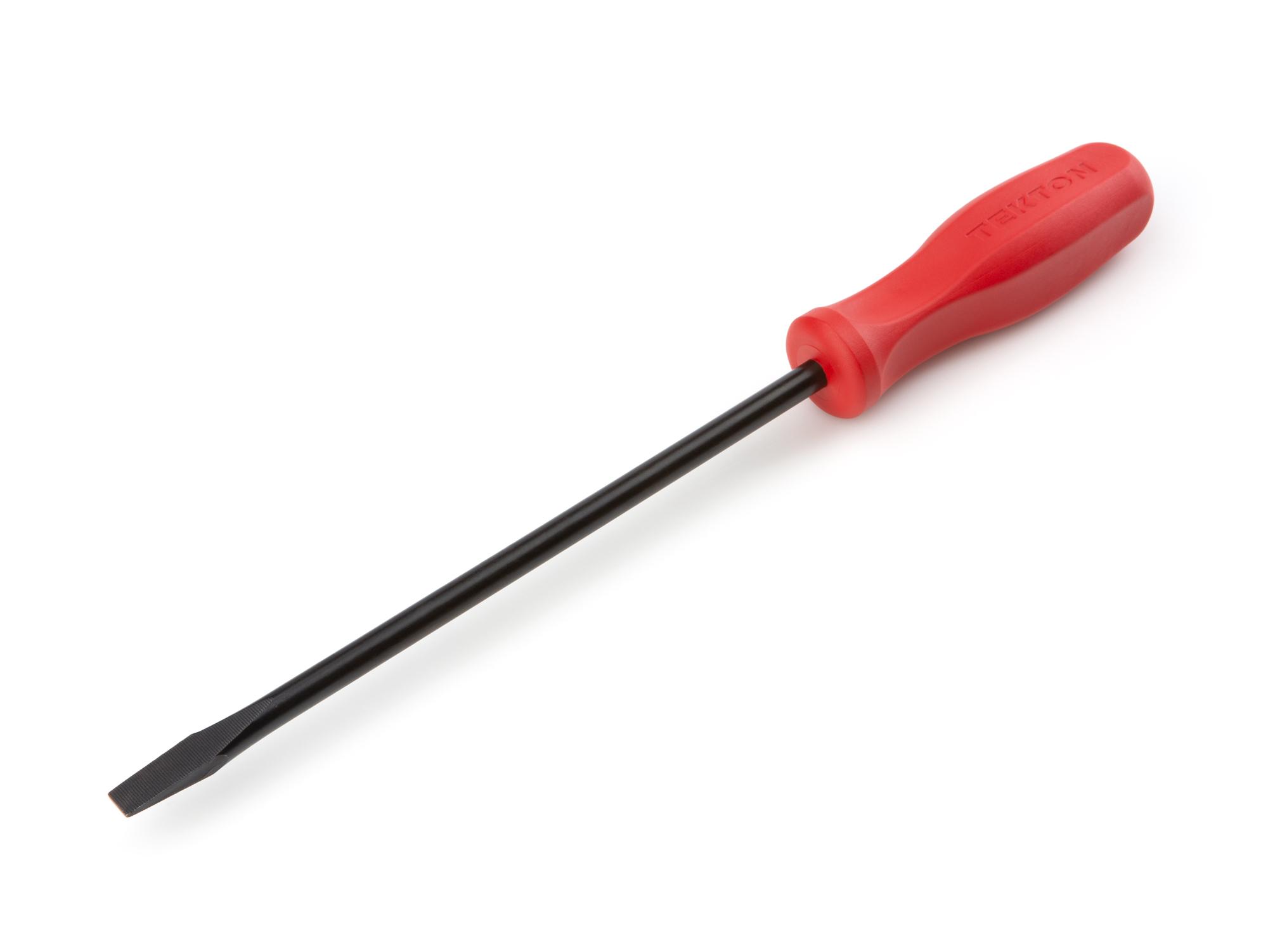 Front-right angle view of Tekton screwdriver. Item #DSS14313