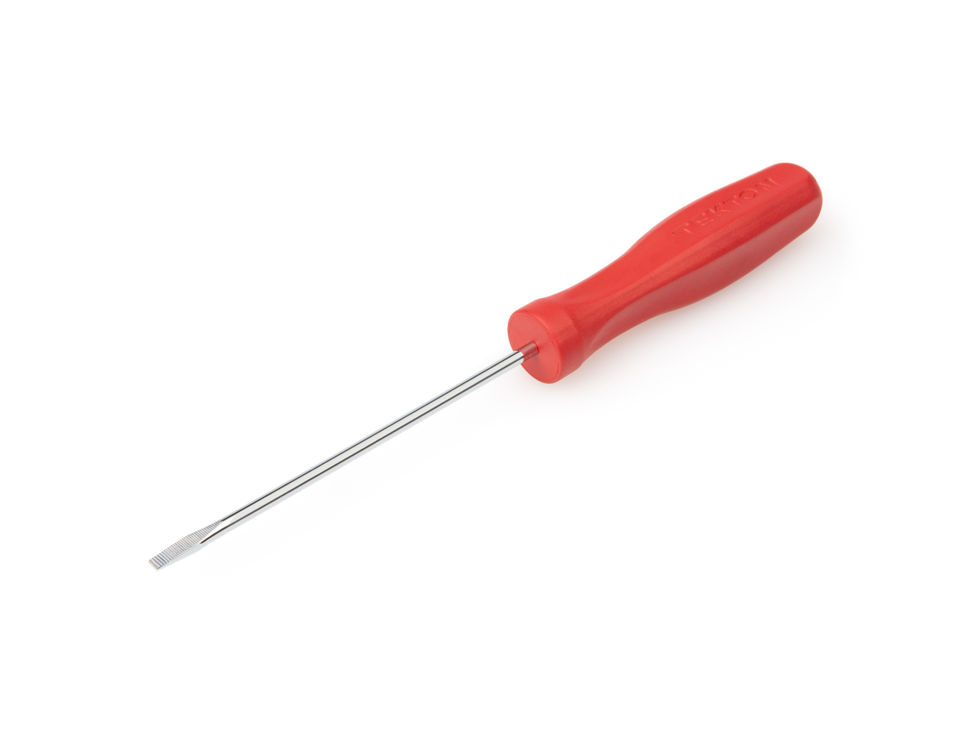 TEKTON 1/8 Inch Slotted Hard Handle Screwdriver (Keystone Tip)