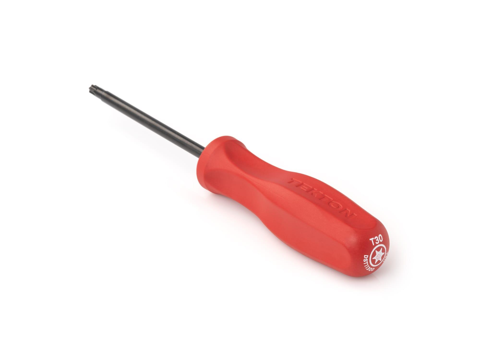 Back angle view of Tekton screwdriver. Item #DST11300