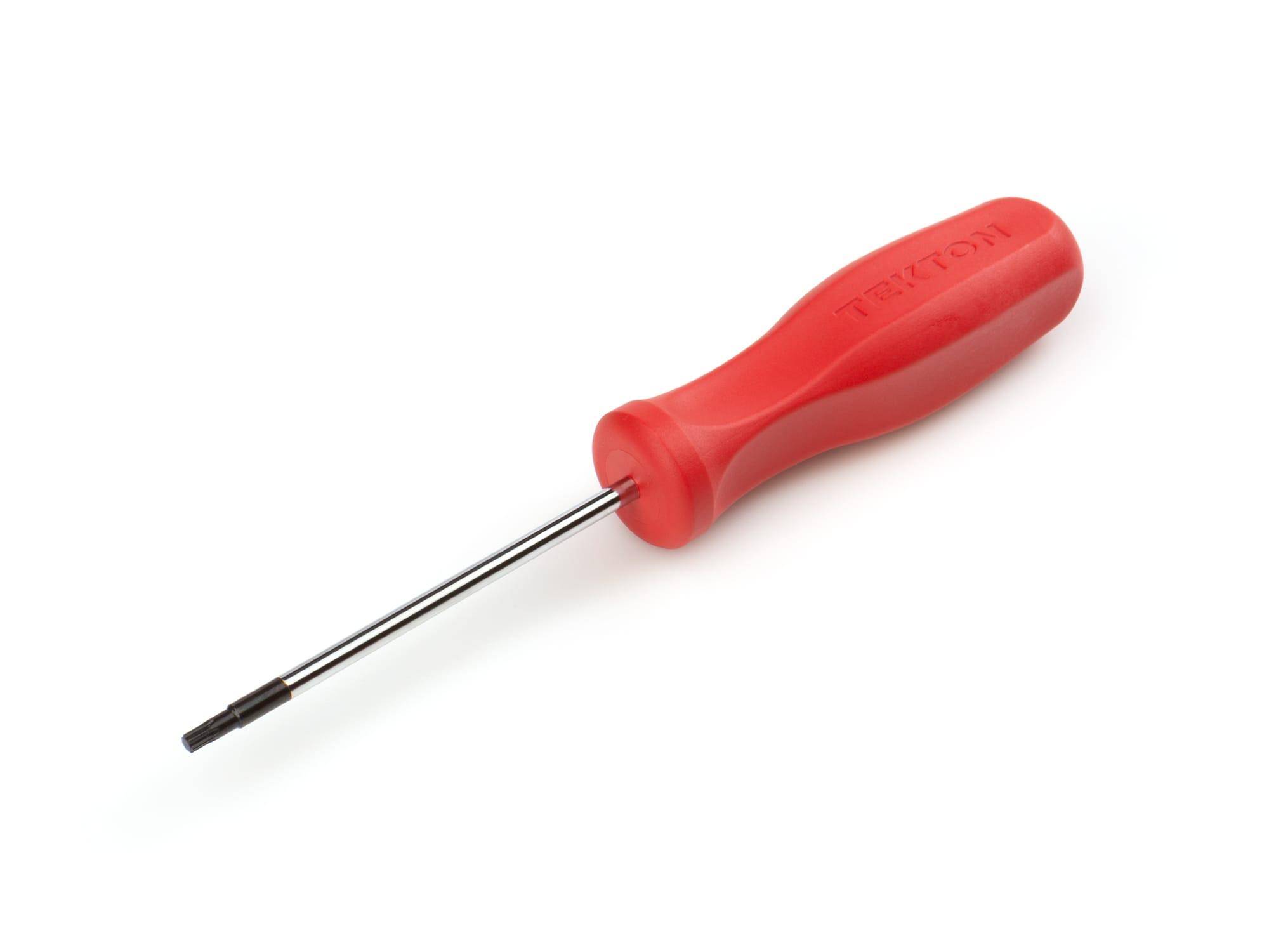 Front-right angle view of Tekton screwdriver. Item #DST31200