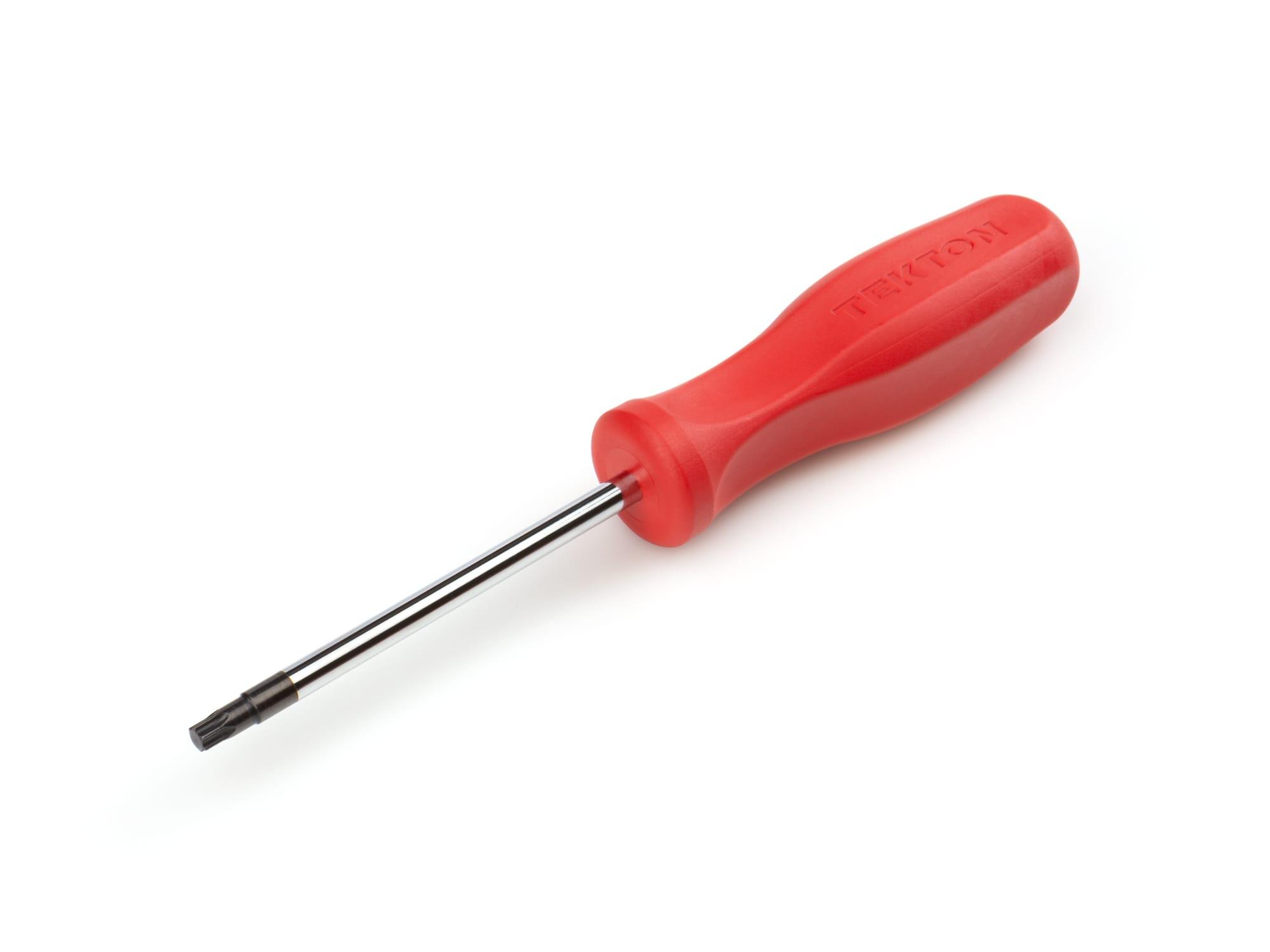 Front-right angle view of Tekton screwdriver. Item #DST31300
