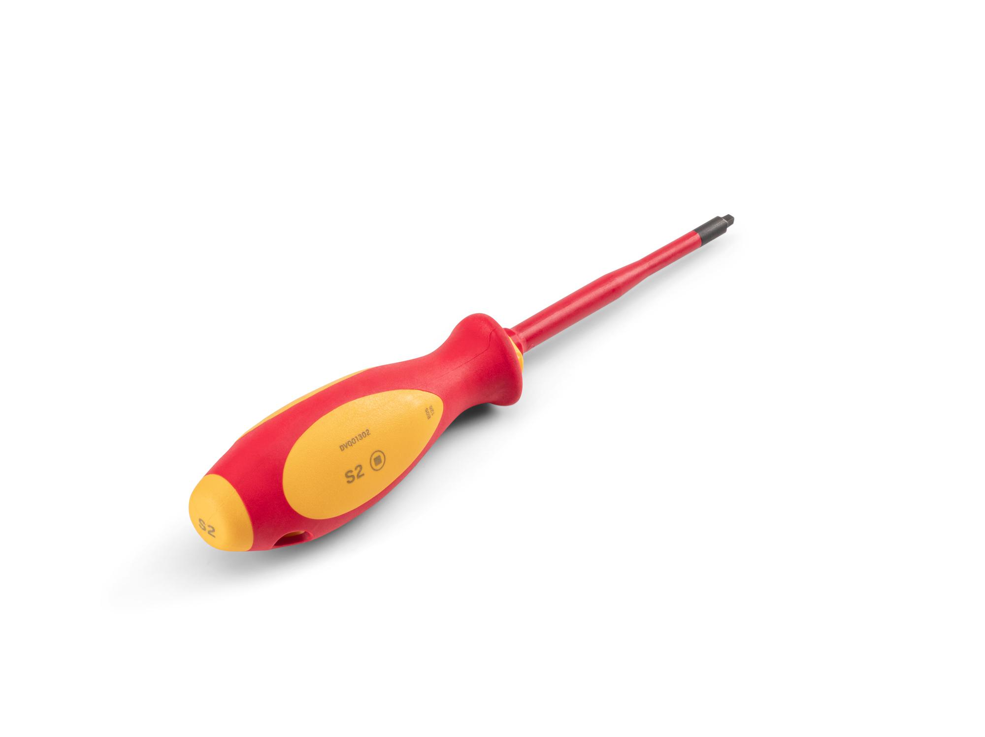 Back angle view of Tekton 4 inch screwdriver. Item #DVQ01302