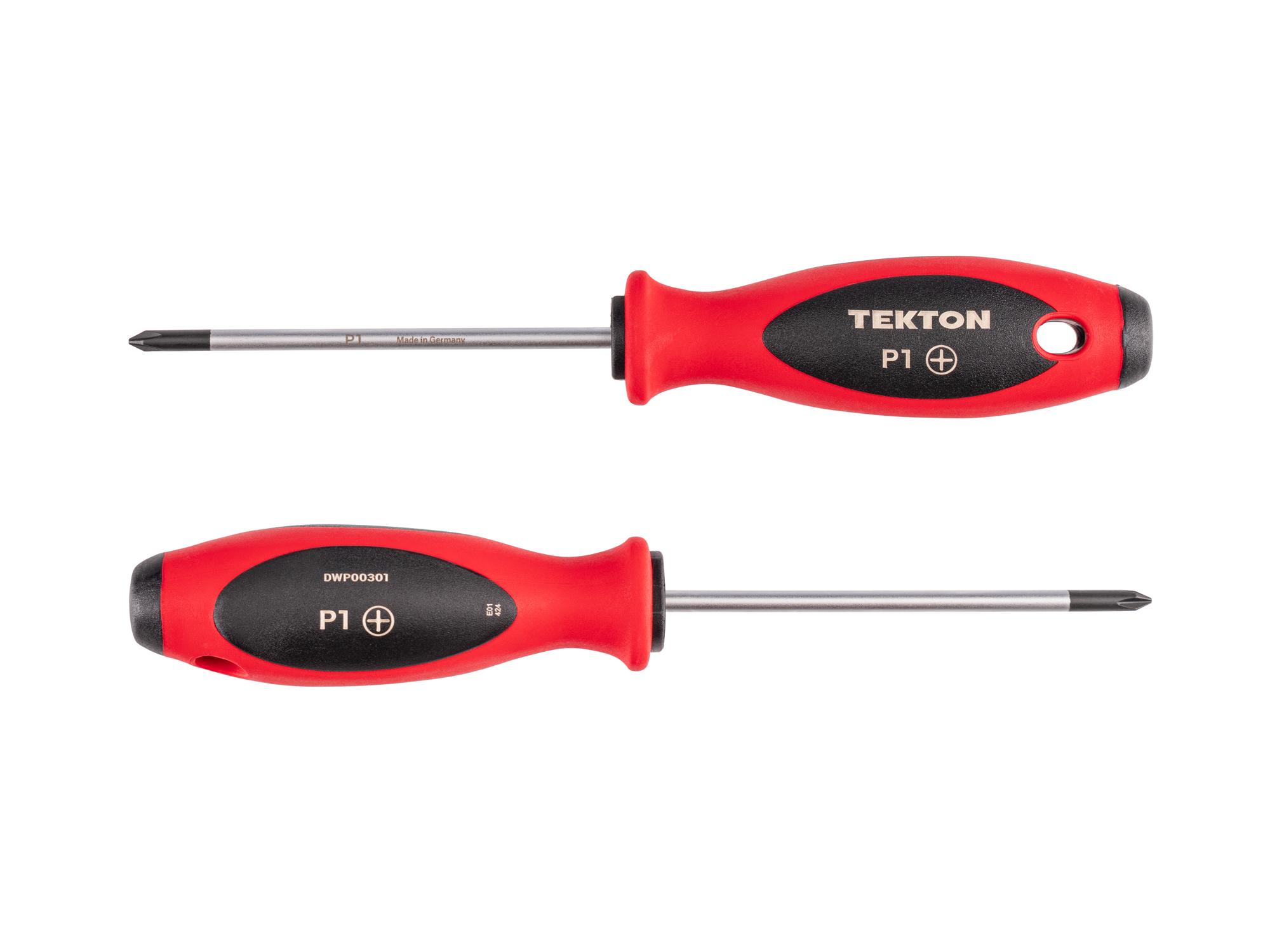 Side view of Tekton 4 inch screwdriver. Item #DWP00301
