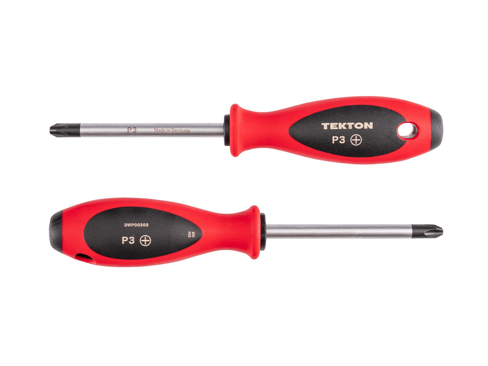 Side view of Tekton 4 inch screwdriver. Item #DWP00303