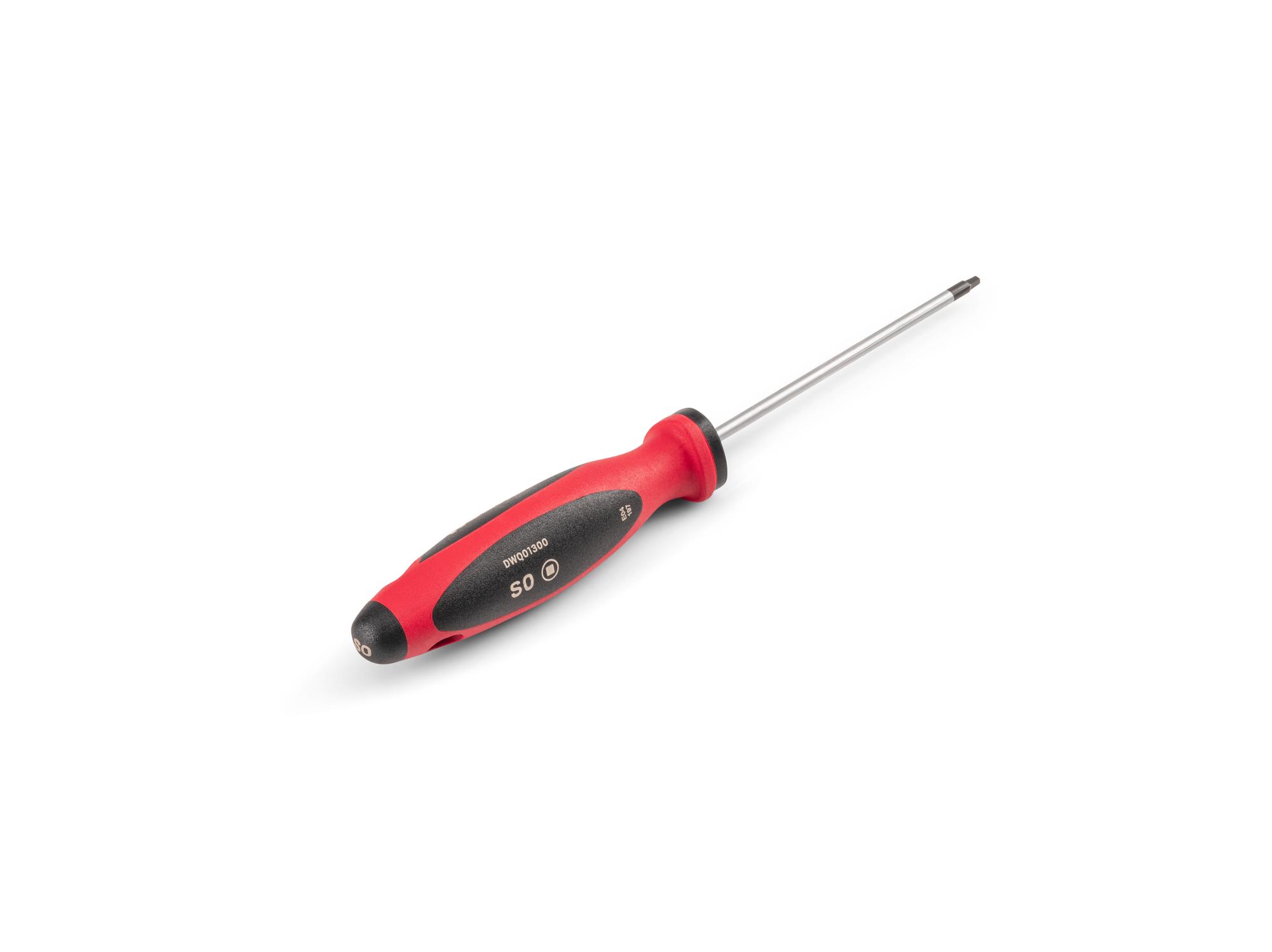 Back angle view of Tekton 4 inch screwdriver. Item #DWQ01300