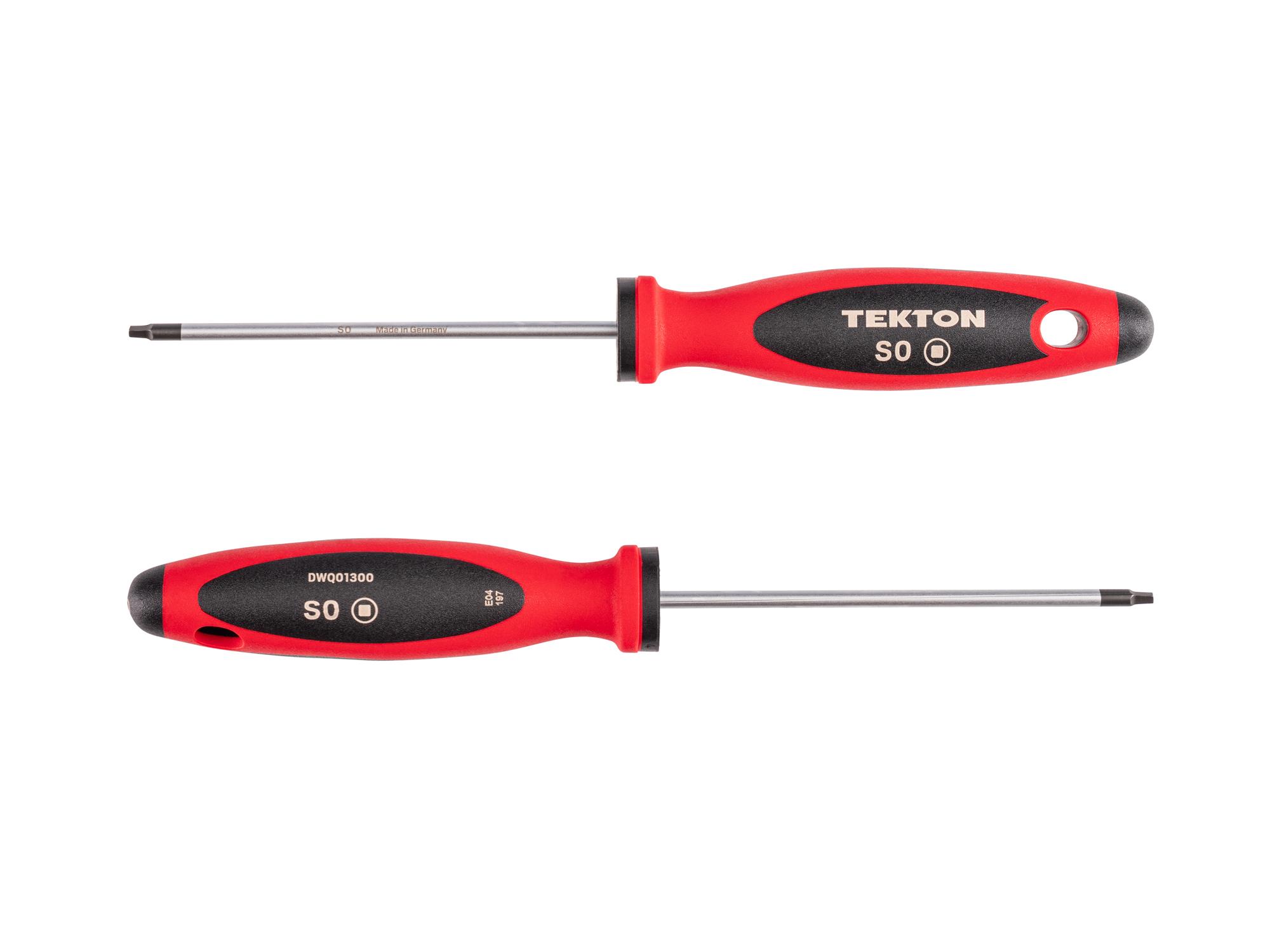 Side view of Tekton 4 inch screwdriver. Item #DWQ01300