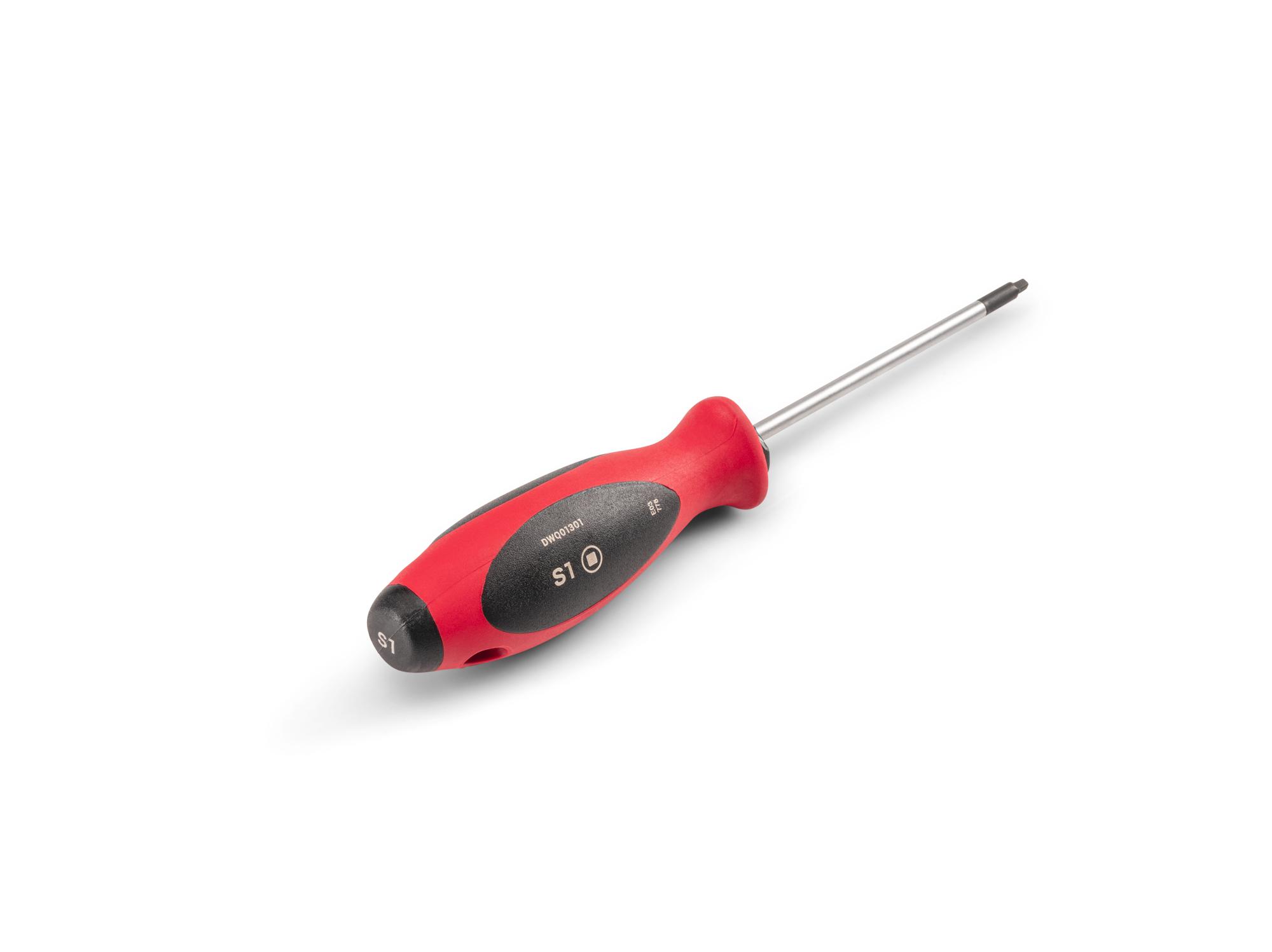 Back angle view of Tekton 4 inch screwdriver. Item #DWQ01301