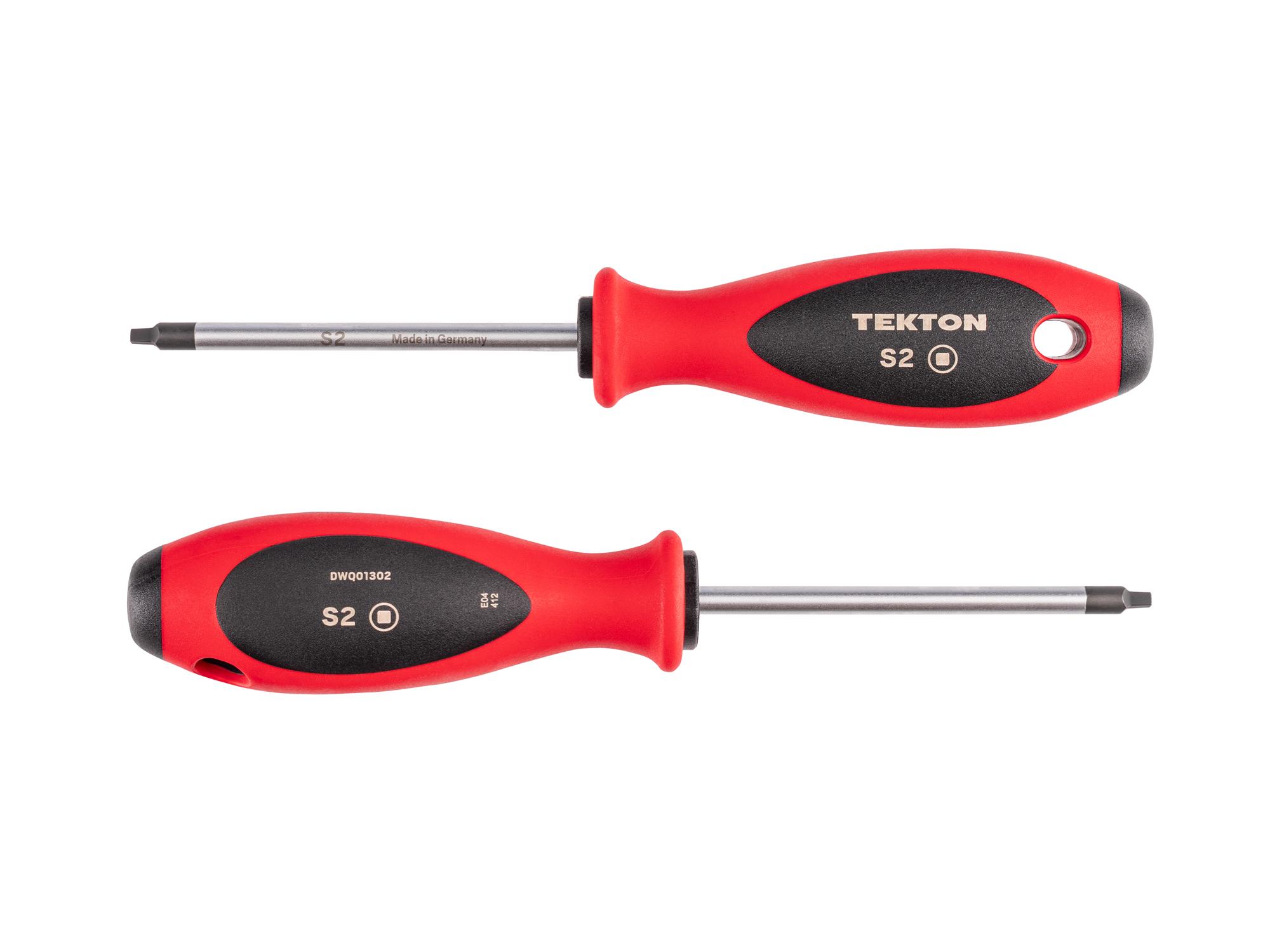 Side view of Tekton 4 inch screwdriver. Item #DWQ01302