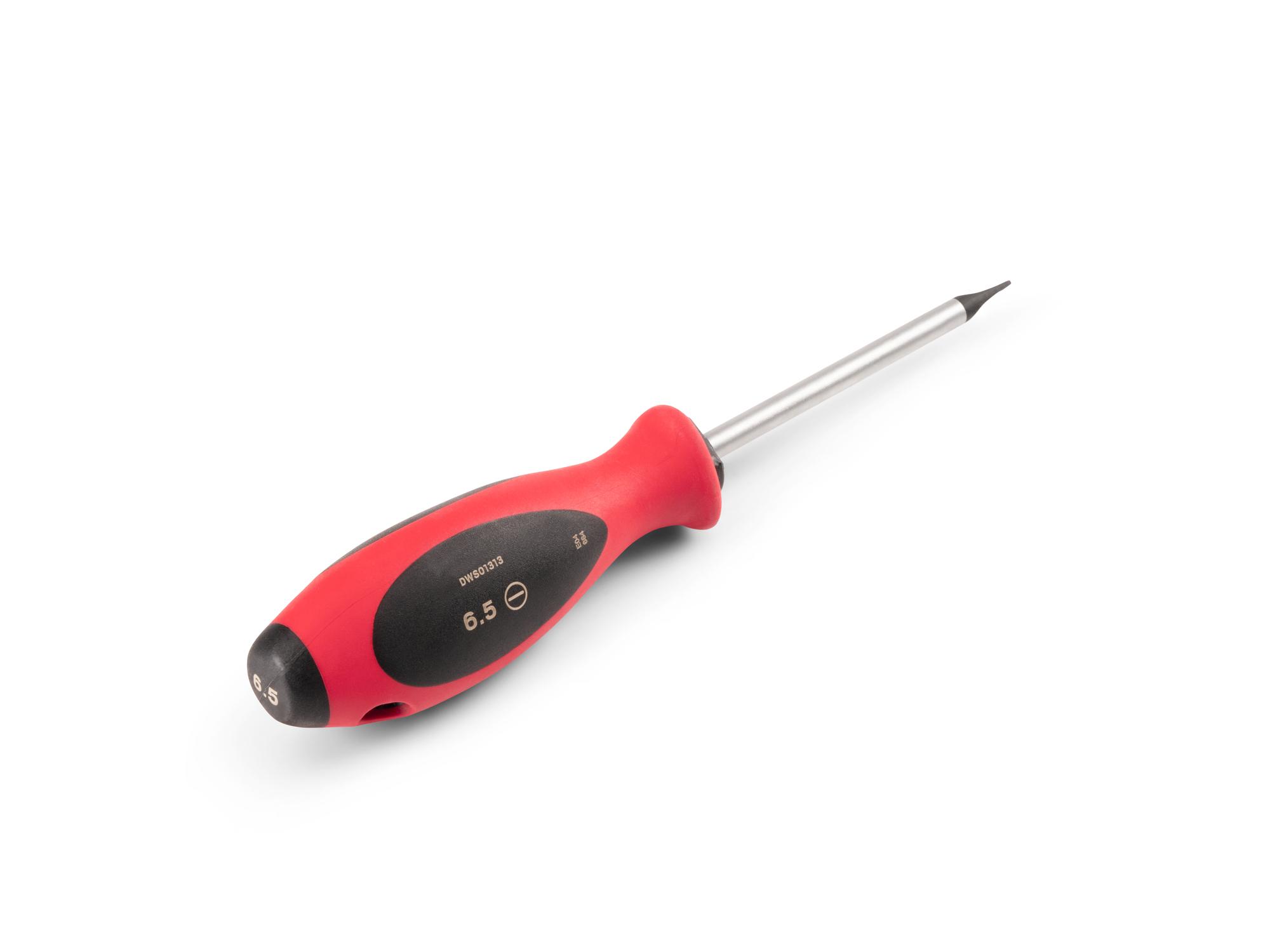 Back angle view of Tekton 4 inch screwdriver. Item #DWS01313