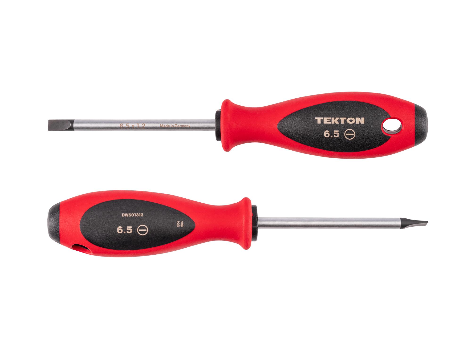 Side view of Tekton 4 inch screwdriver. Item #DWS01313