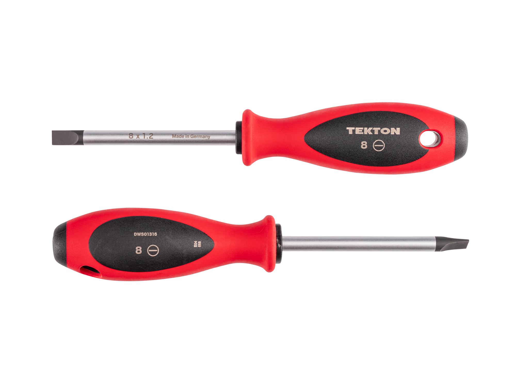 Side view of Tekton 4 inch screwdriver. Item #DWS01316