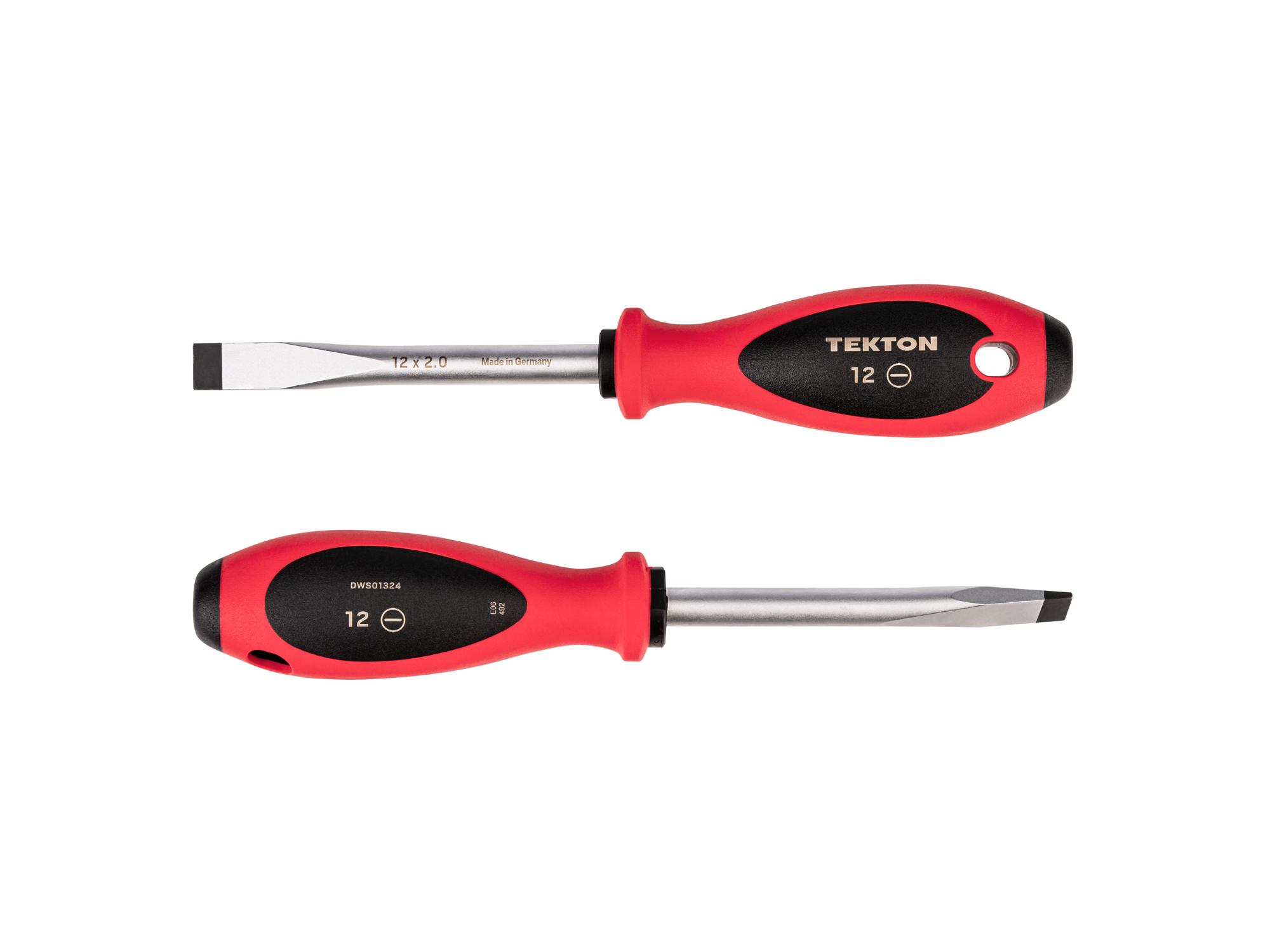 Side view of Tekton 4 inch screwdriver. Item #DWS01324